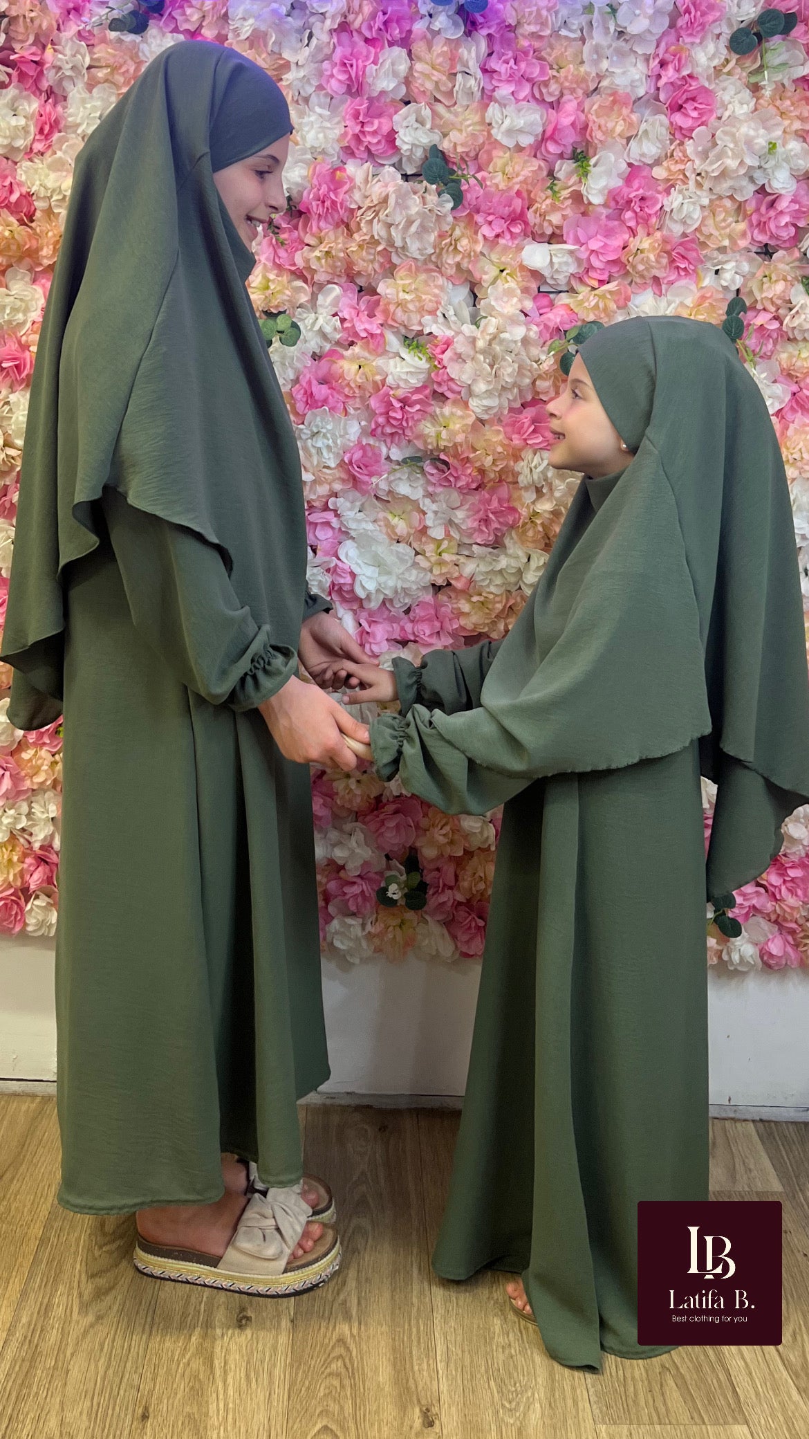 Ensemble Abaya / Khimar enfant