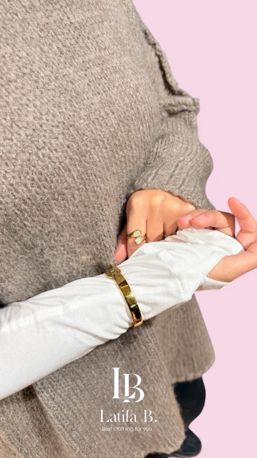 Manchette longue pouce