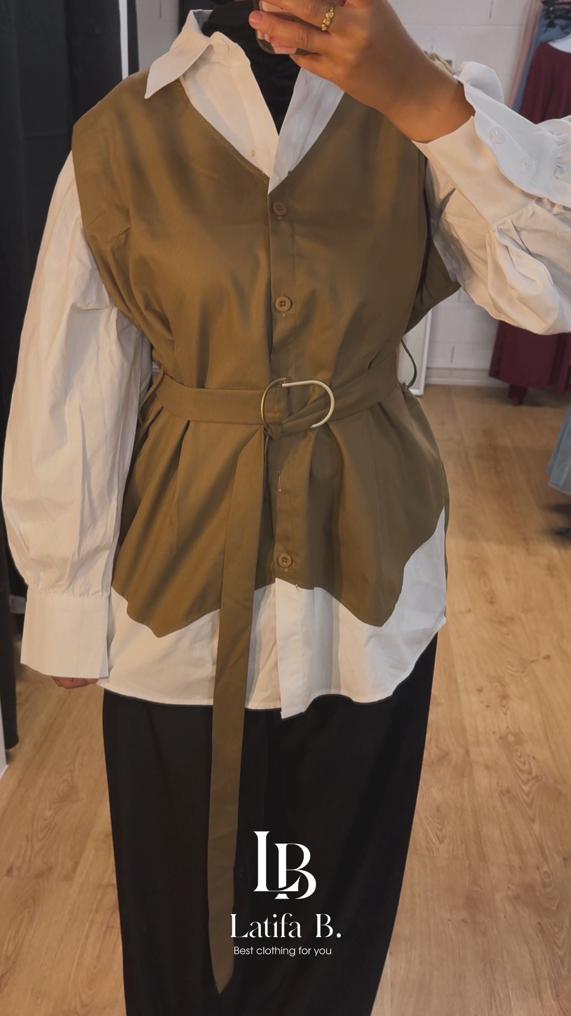 Chemise bi matière Sephora