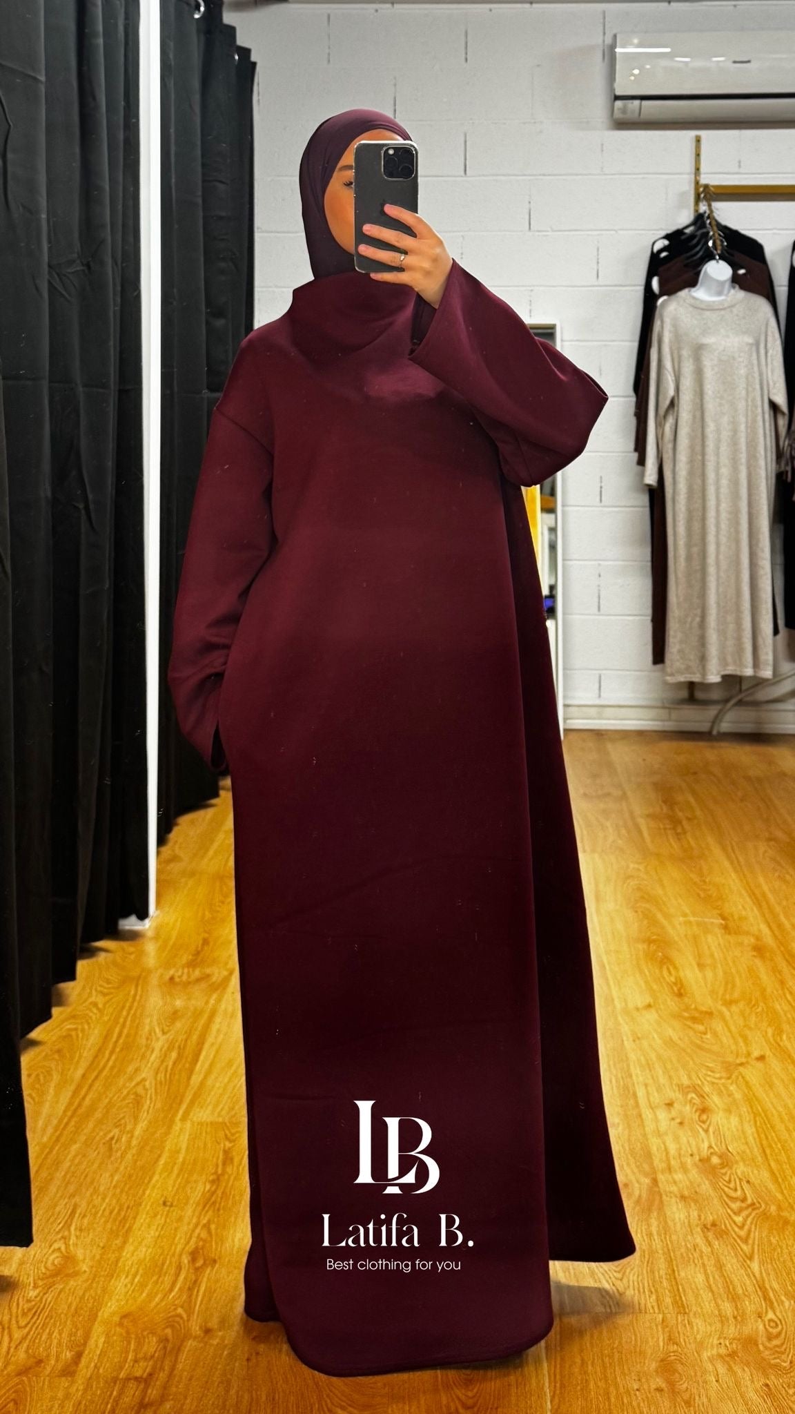 Robe effet sportwear Lilia