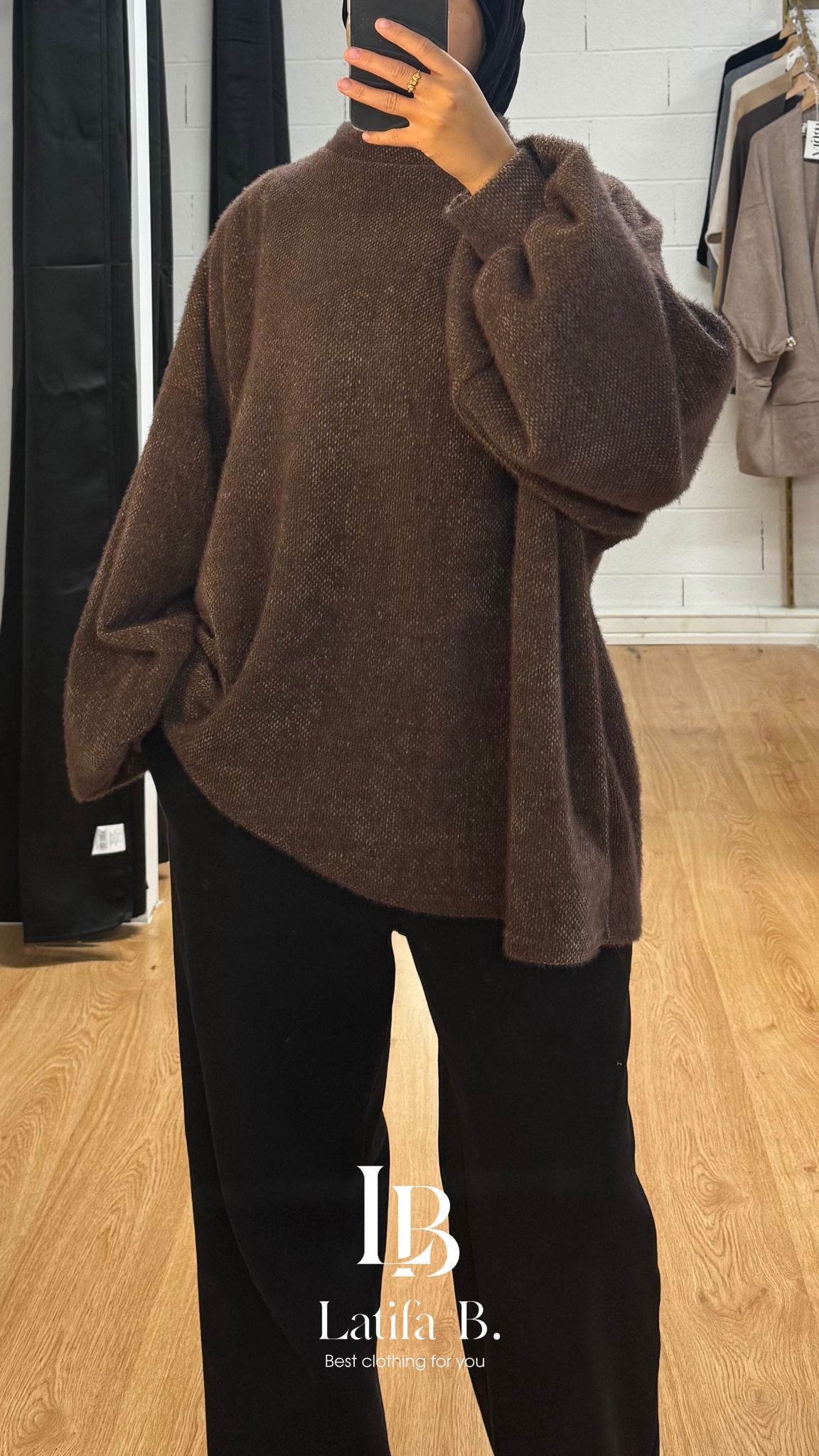 Pull oversize Melina