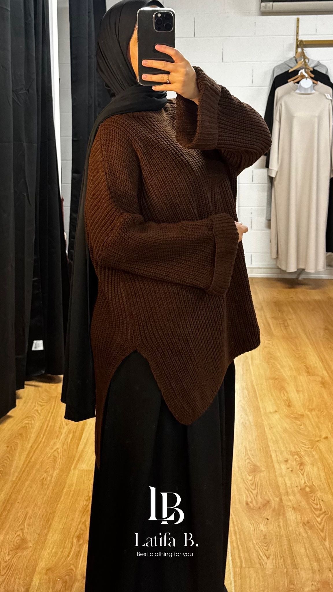 Pull asymétrique Mariam