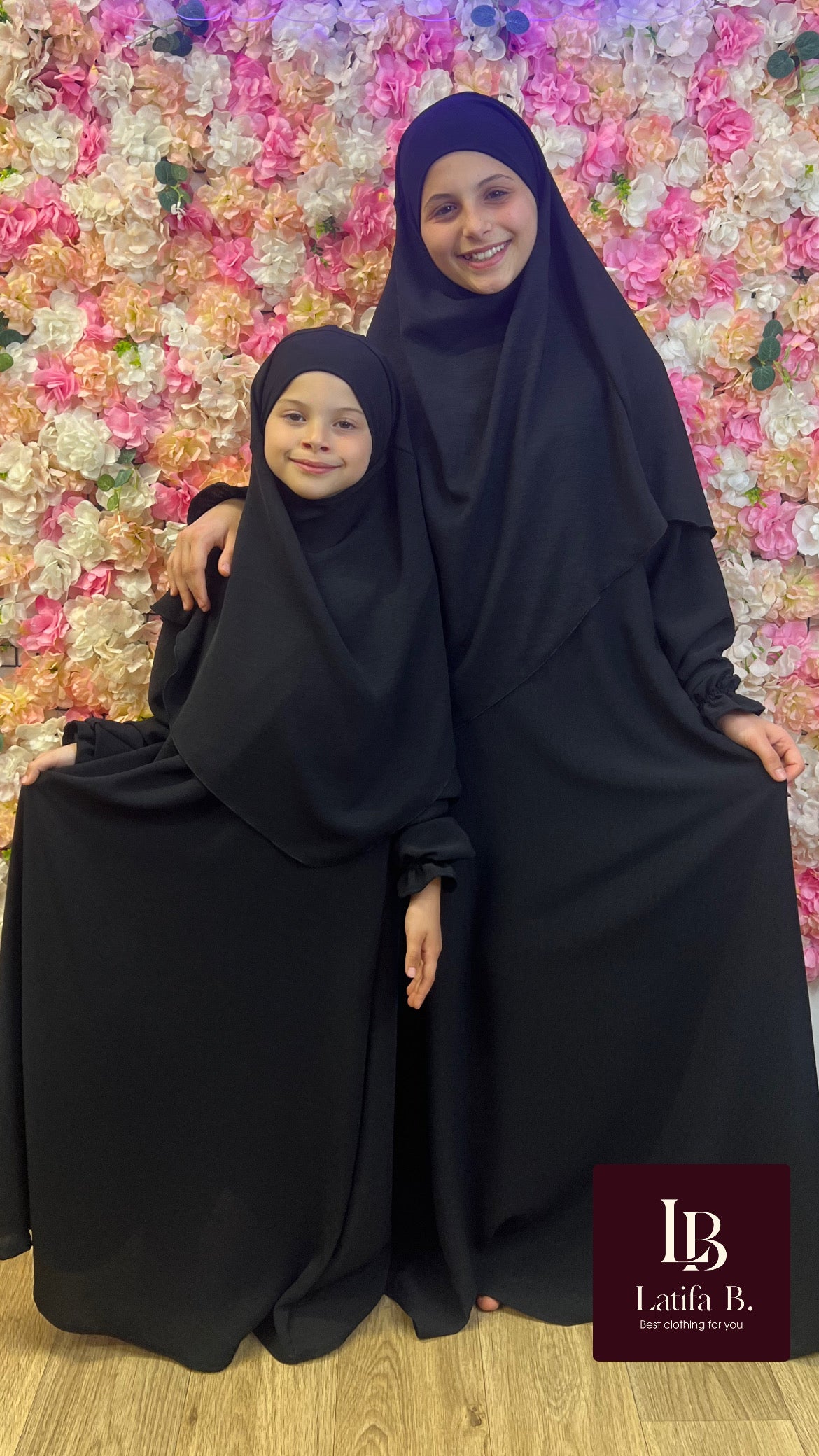 Ensemble Abaya / Khimar enfant