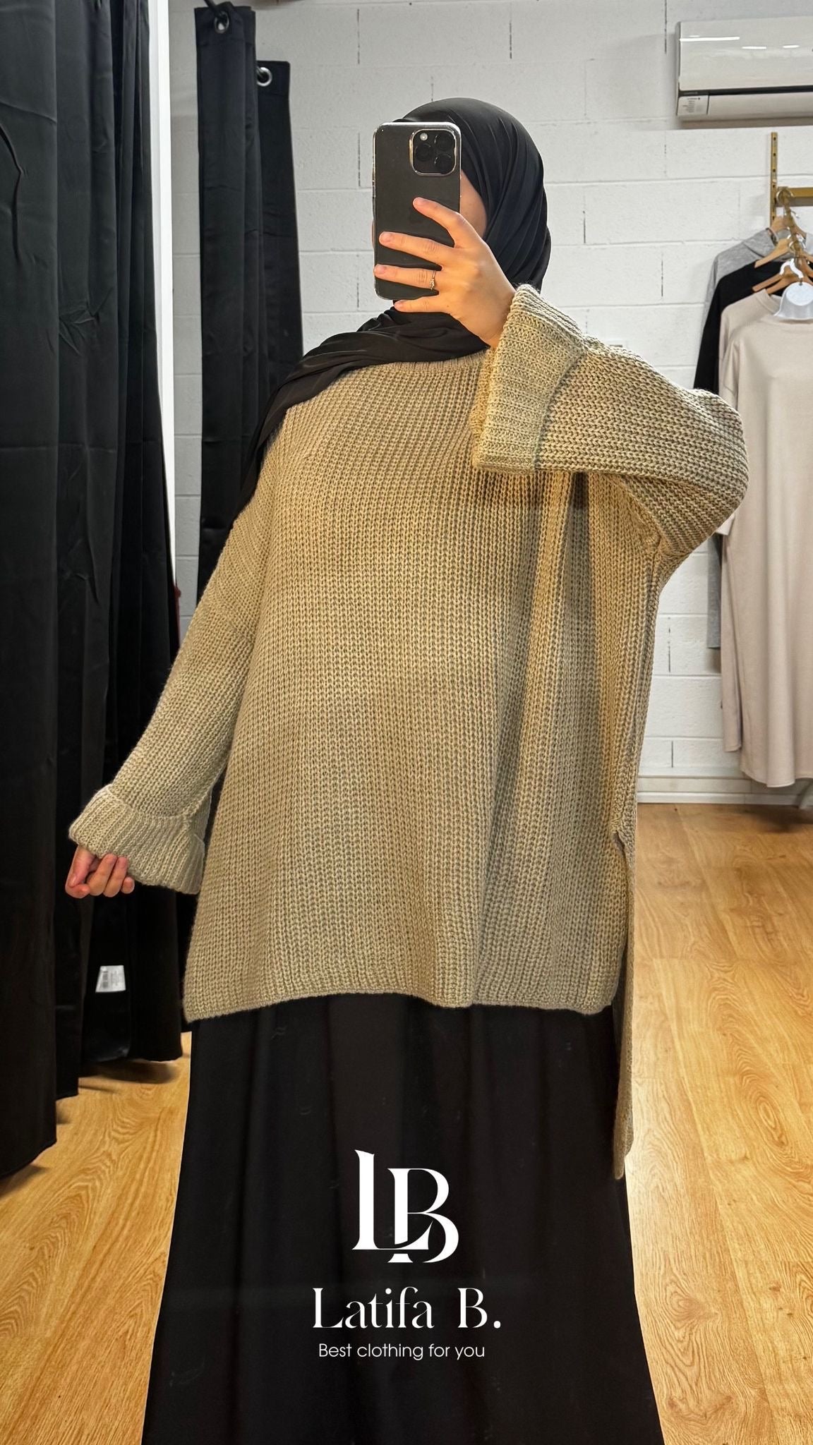 Pull asymétrique Mariam