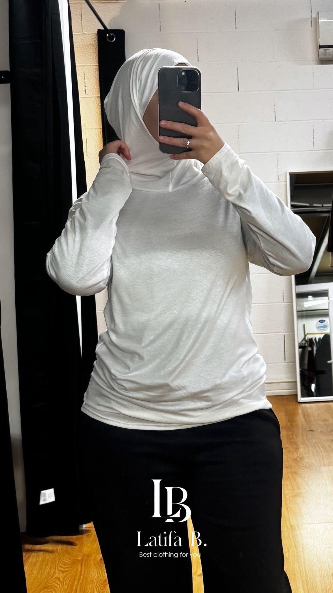 Sous Pull Avec Bonnet Intégré