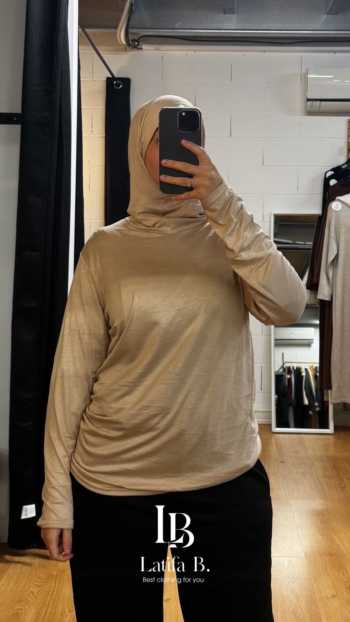 Sous Pull Avec Bonnet Intégré