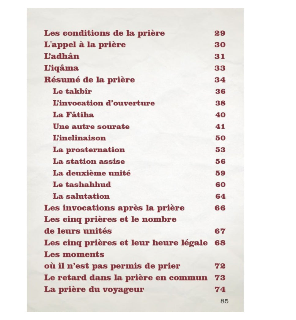 J'apprends À Prier Comme Le Prophète (Version Fille/Femme)