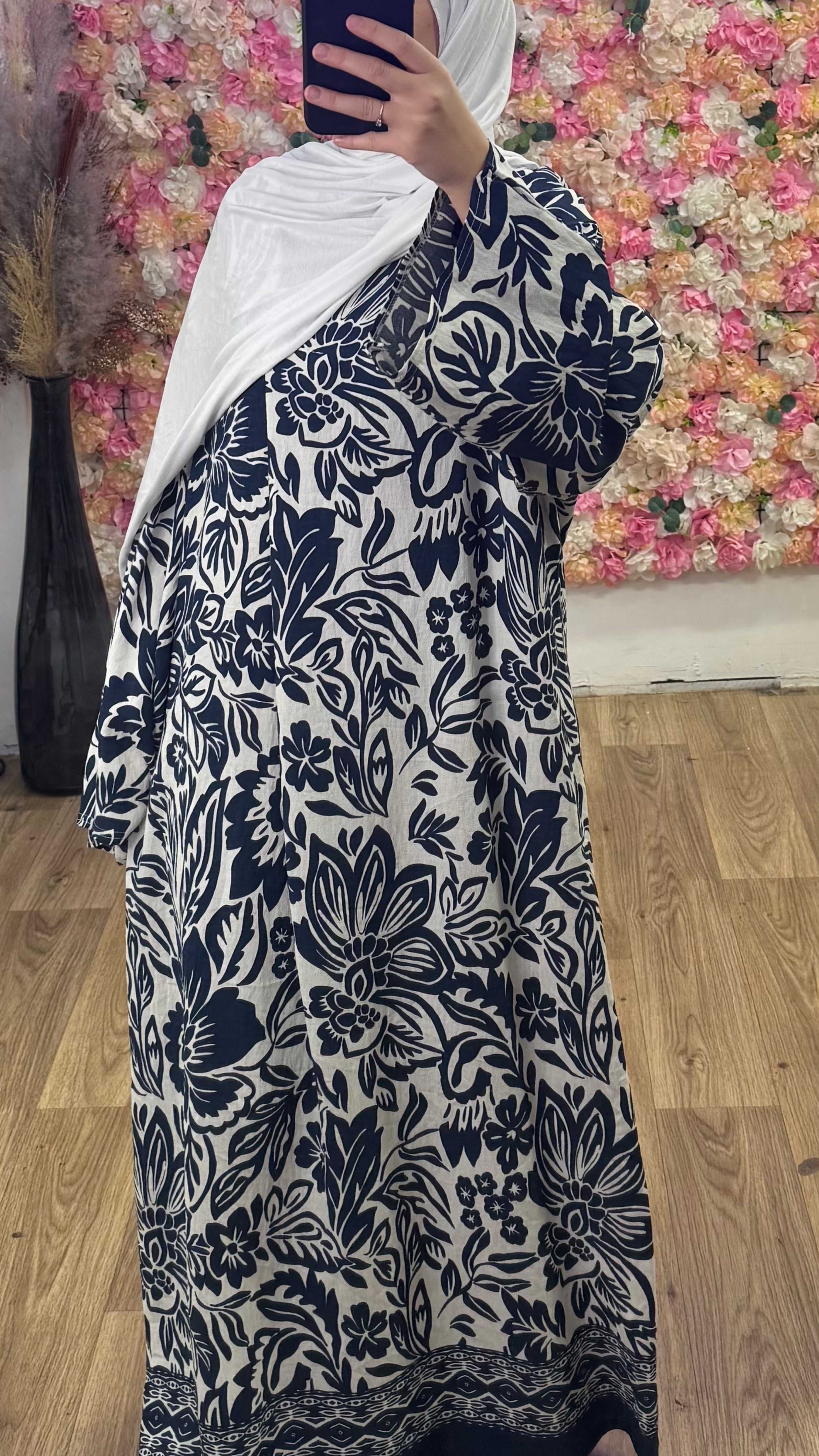 Robe Imprimée col V