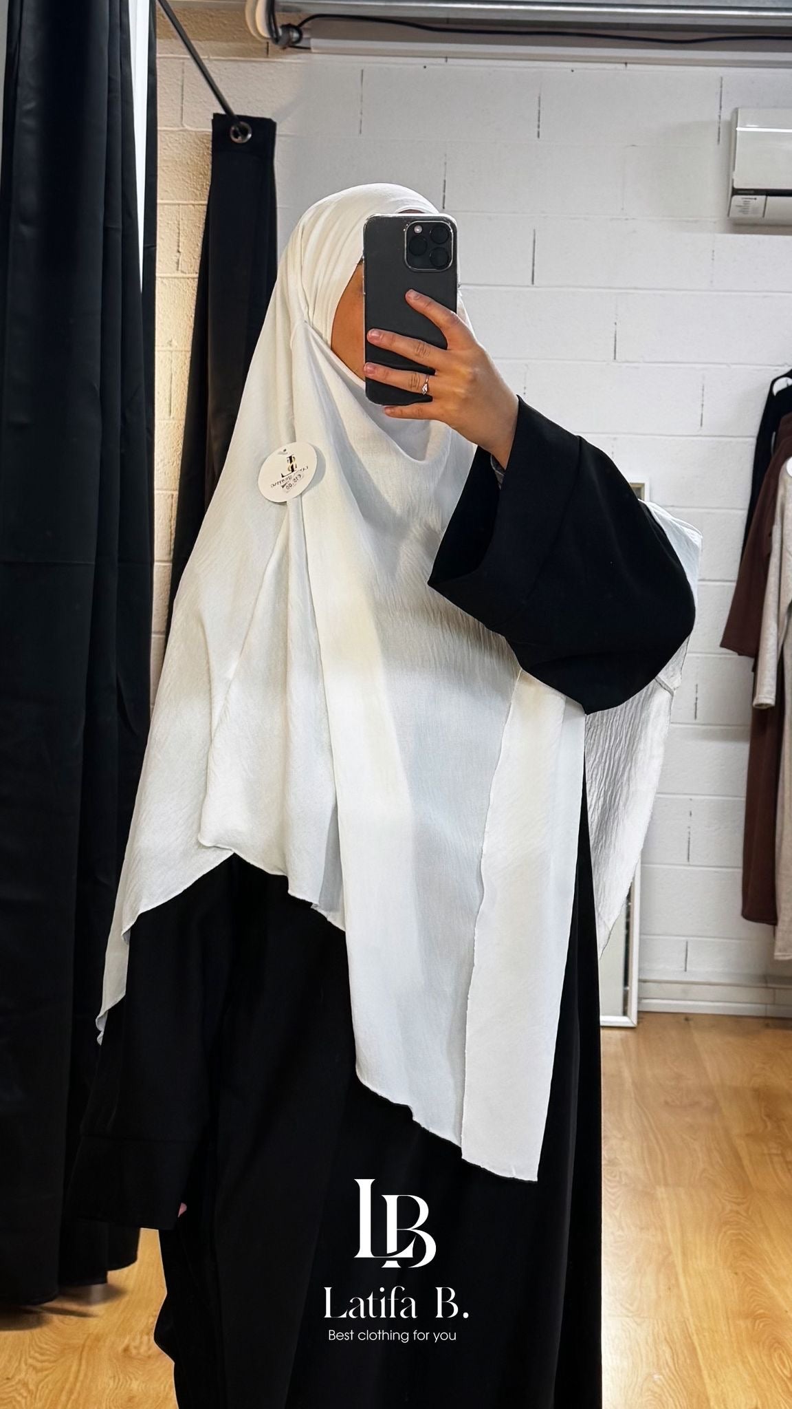 Long Khimar 1 Voile Jazz