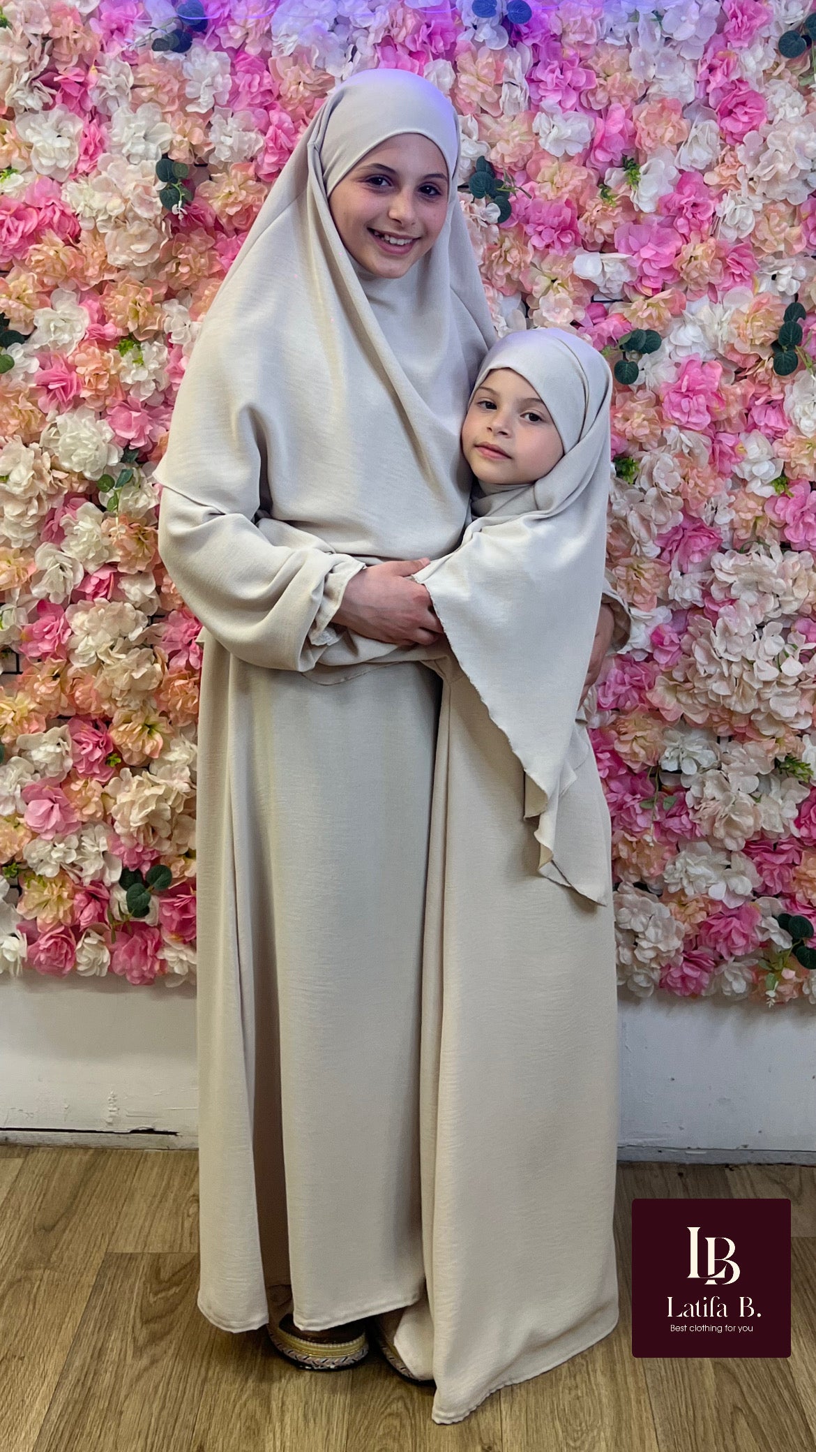 Ensemble Abaya / Khimar enfant