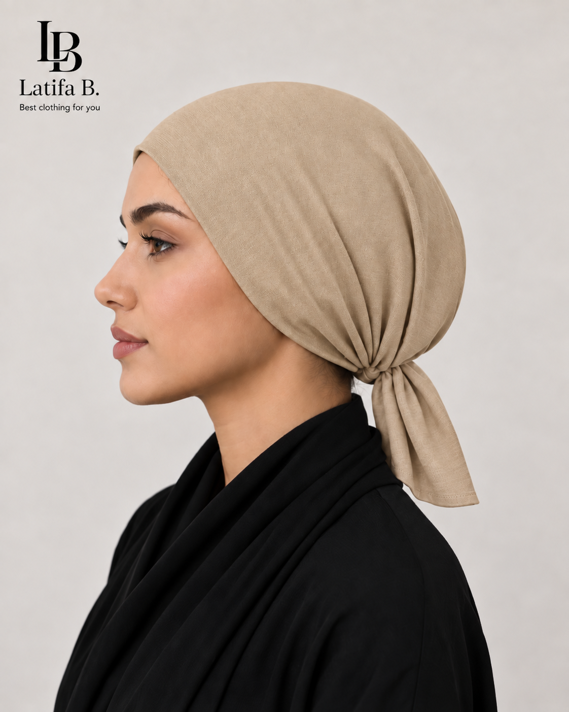 Bonnet Modal à Nouer – Sous Hijab