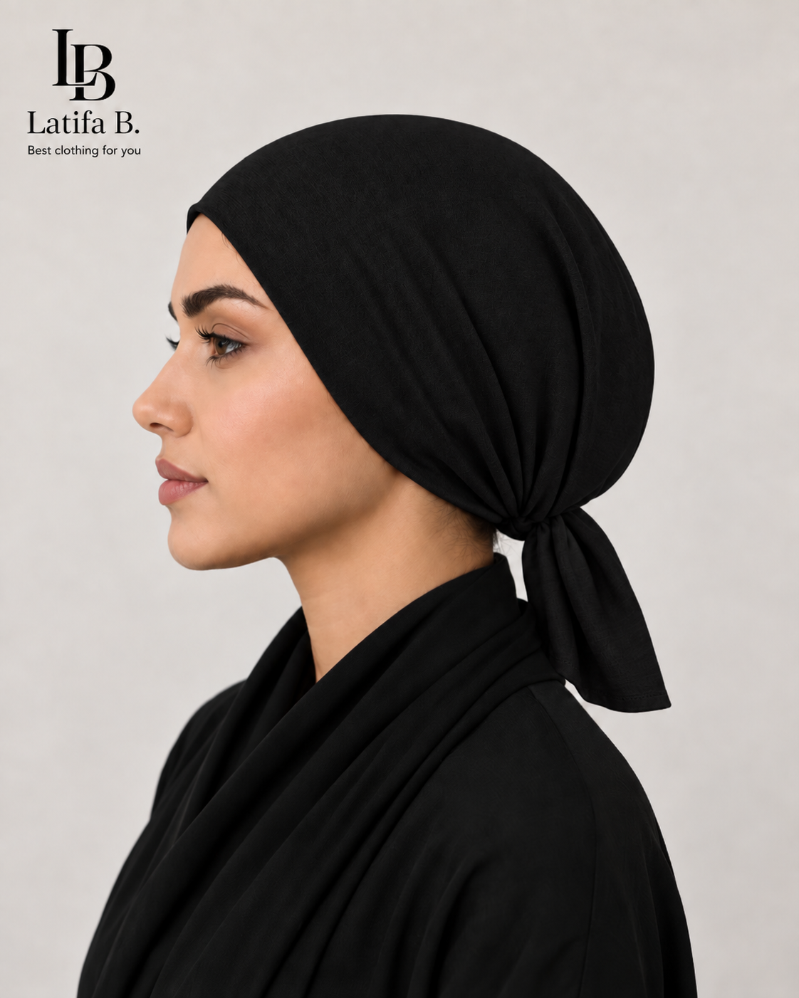 Bonnet Modal à Nouer – Sous Hijab