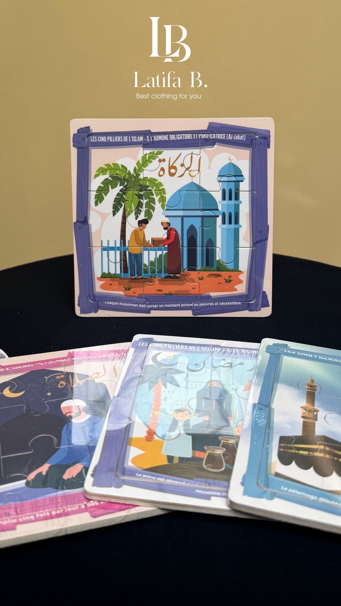 5 puzzles sur les 5 piliers