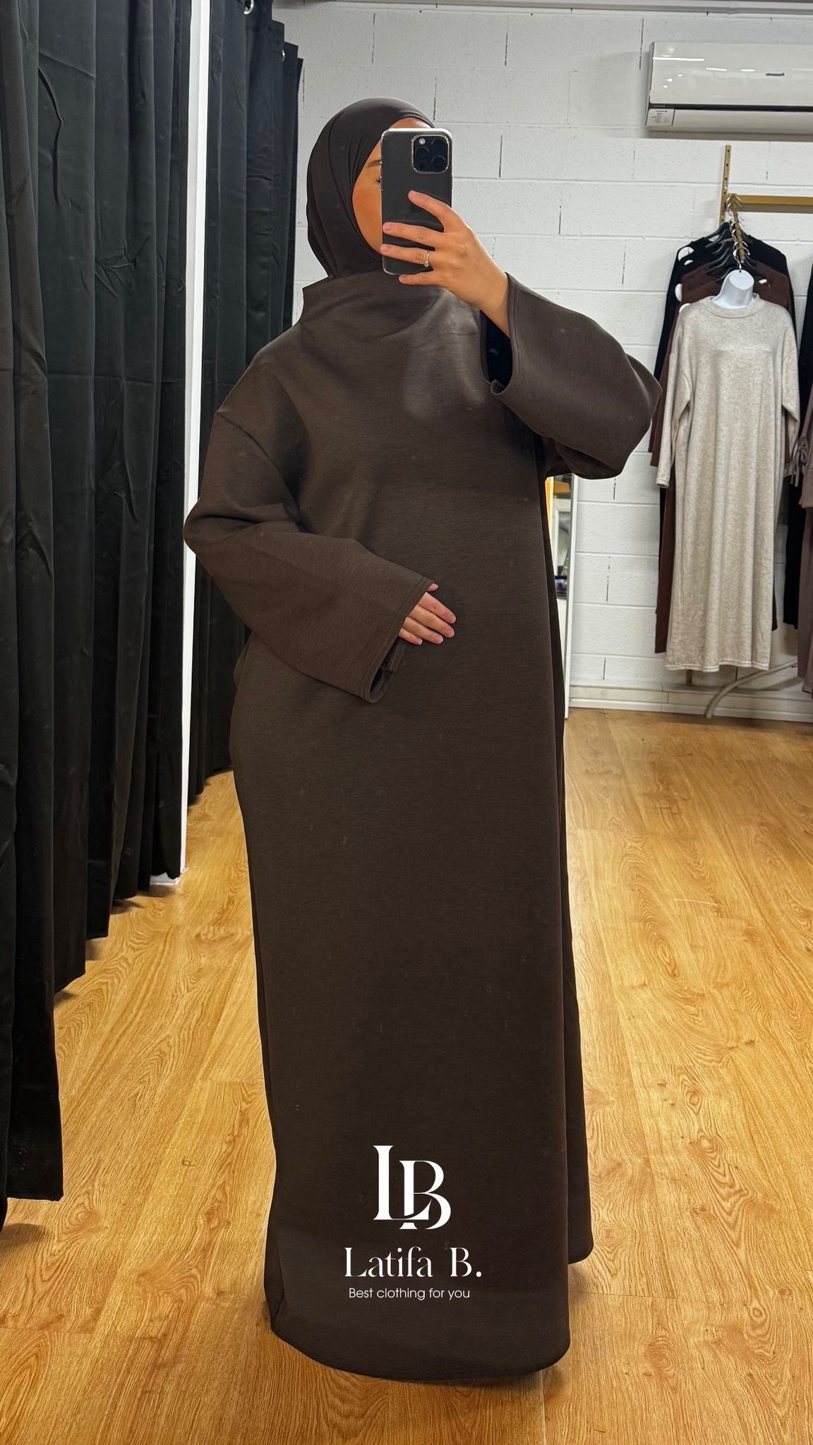 Robe effet sportwear Lilia