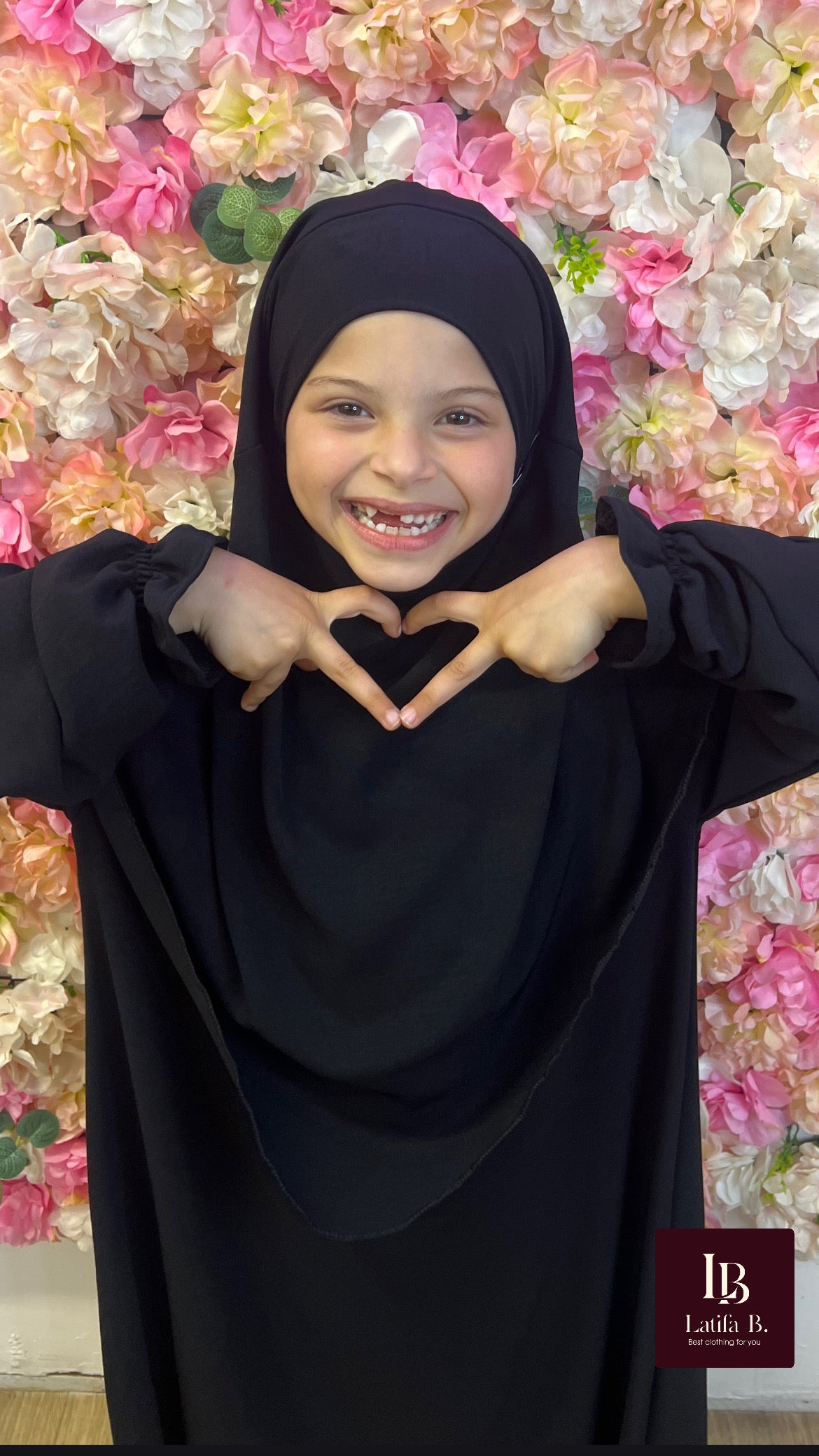 Ensemble Abaya / Khimar enfant