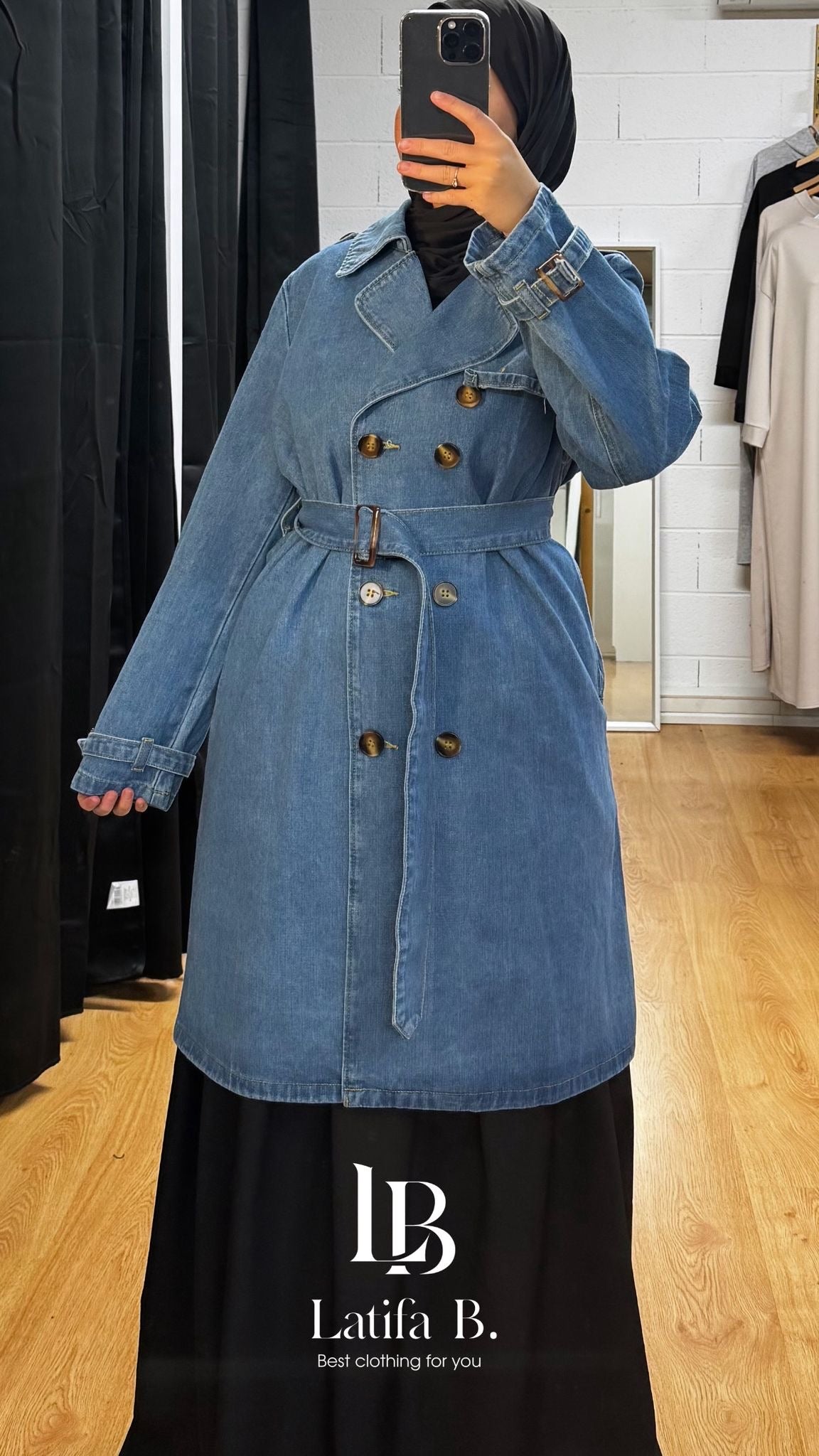 Trench-coat Denim