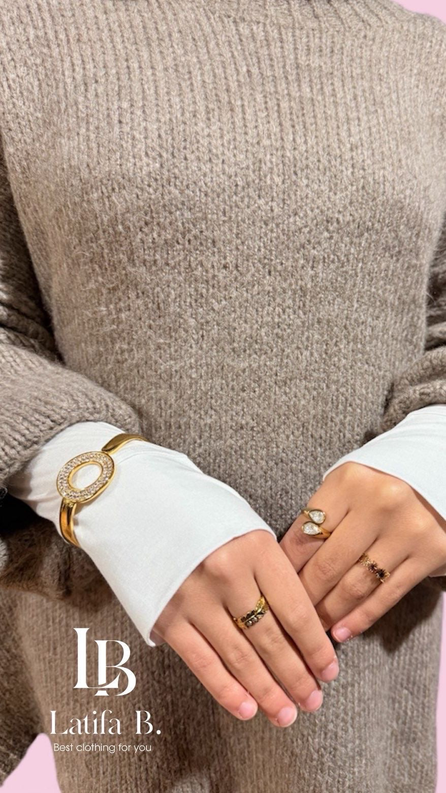 Manchette longue pouce