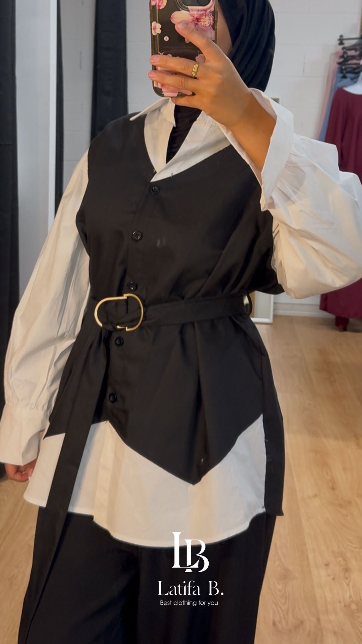 Chemise bi matière Sephora