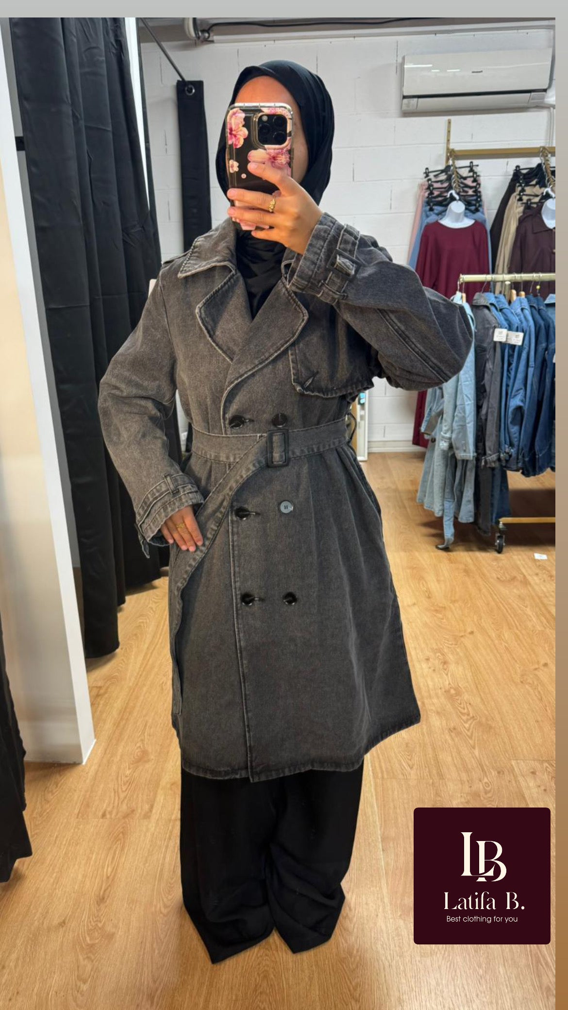 Trench-coat Denim
