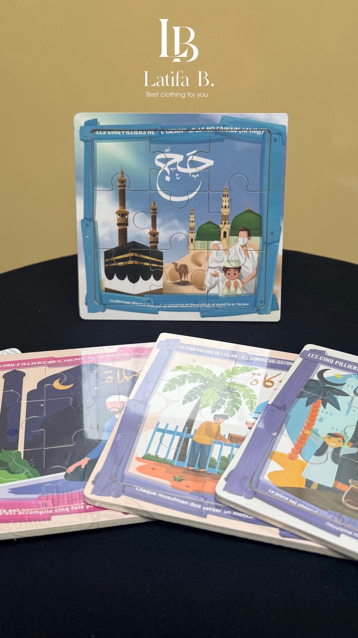 5 puzzles sur les 5 piliers