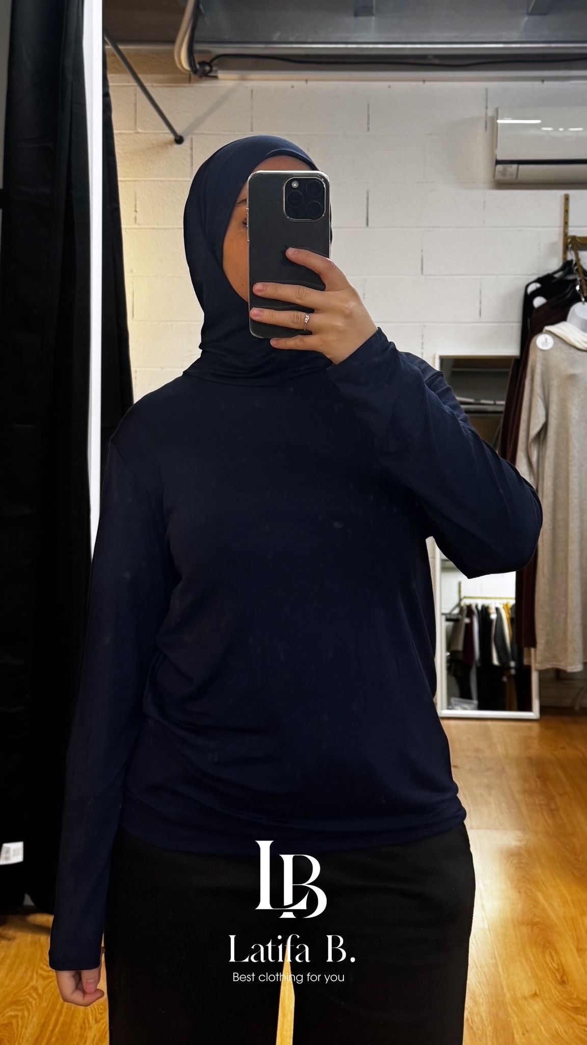 Sous Pull Avec Bonnet Intégré