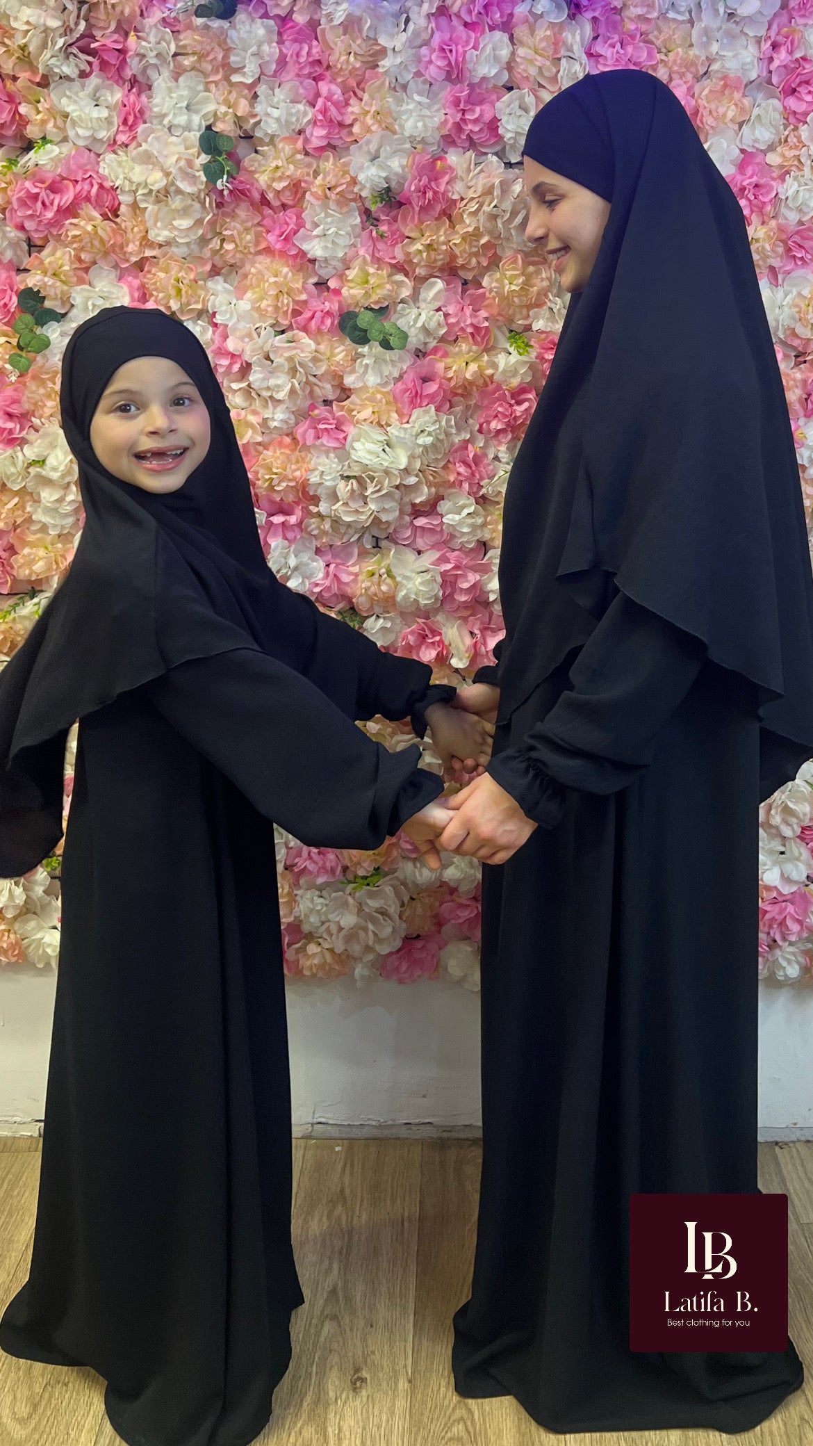 Ensemble Abaya / Khimar enfant