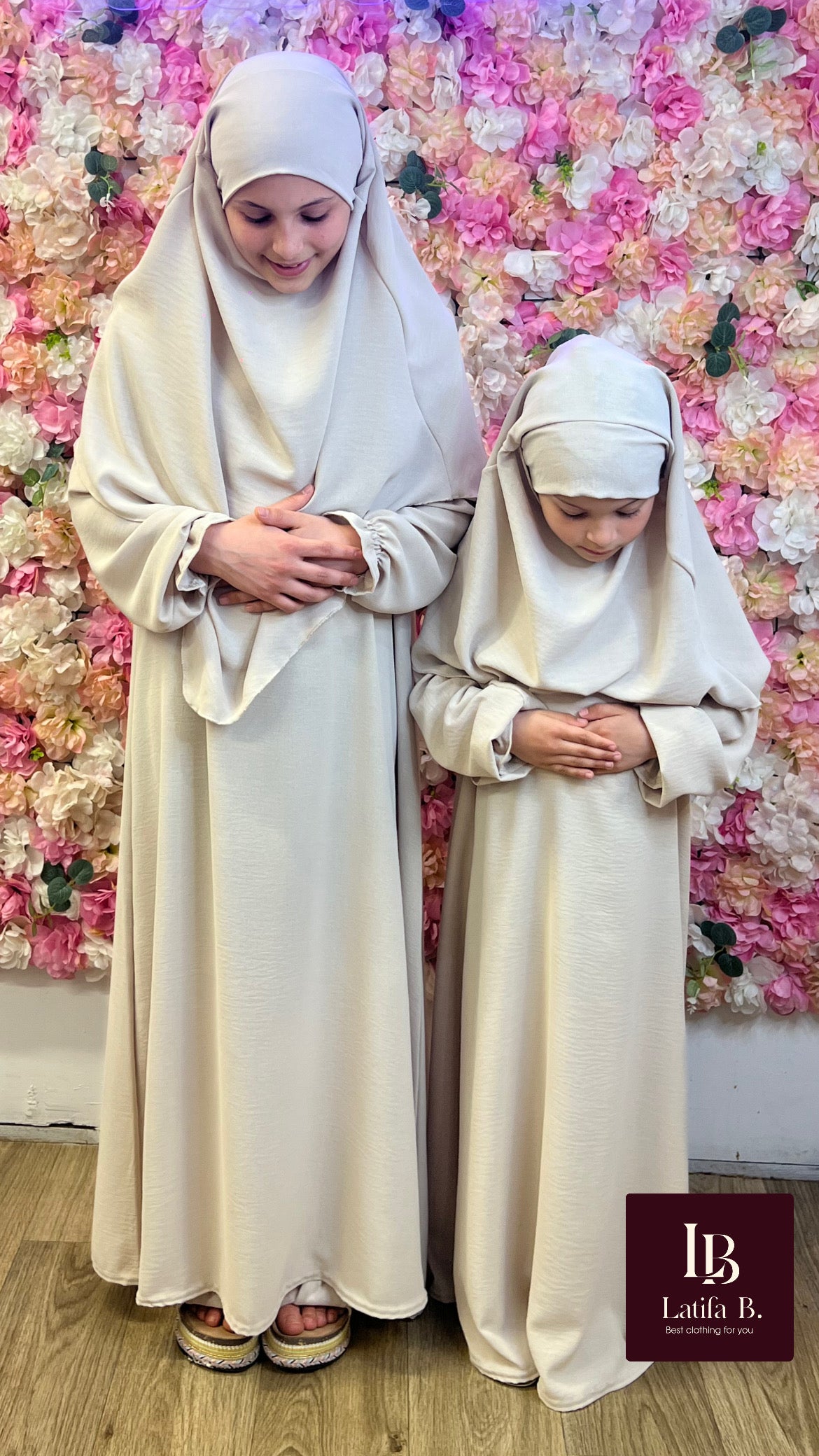 Ensemble Abaya / Khimar enfant
