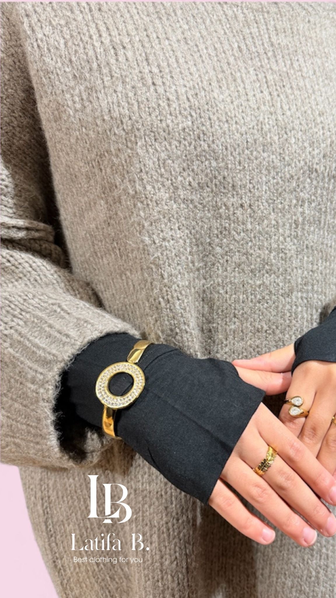 Manchette longue pouce