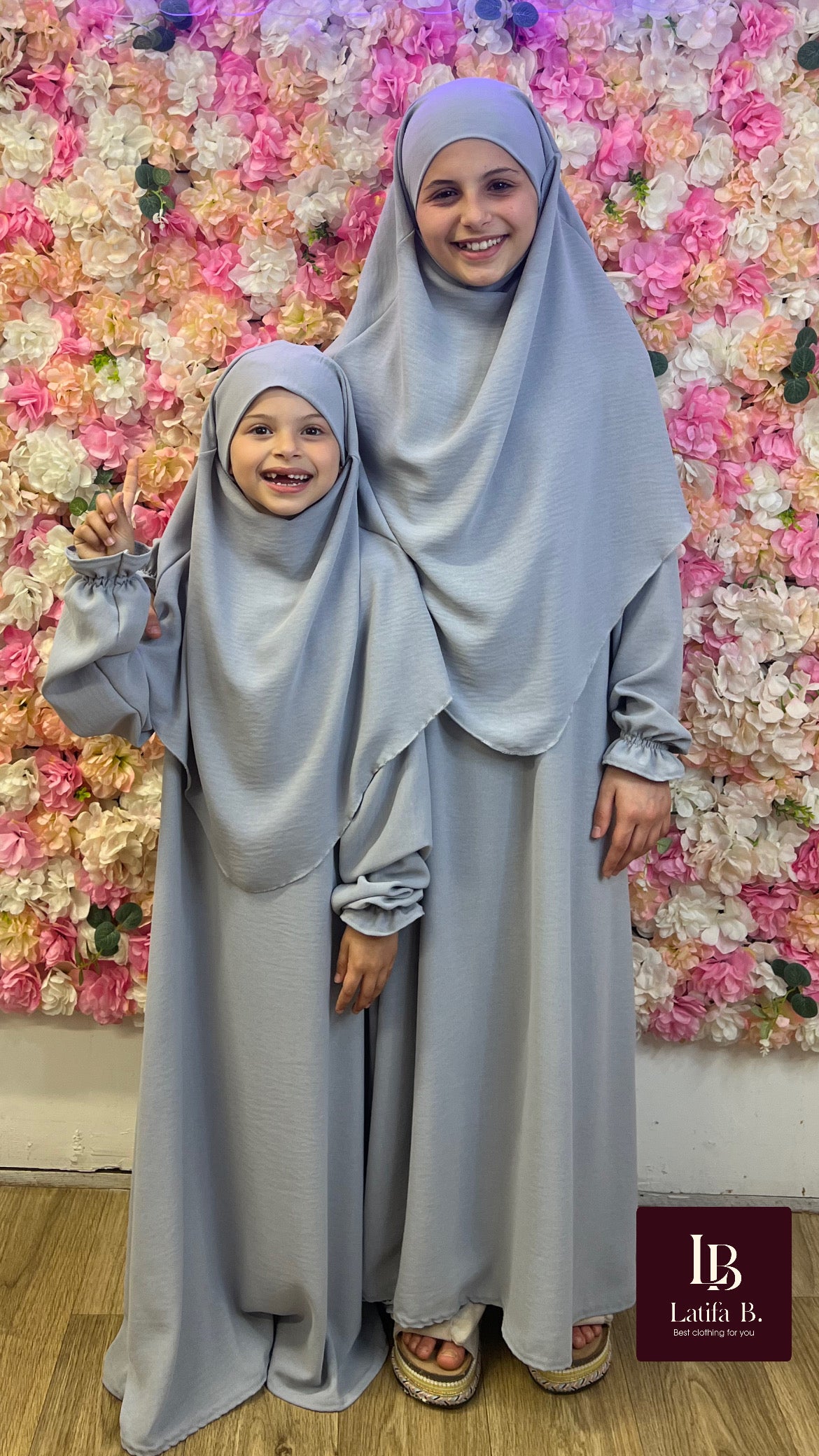 Ensemble Abaya / Khimar enfant