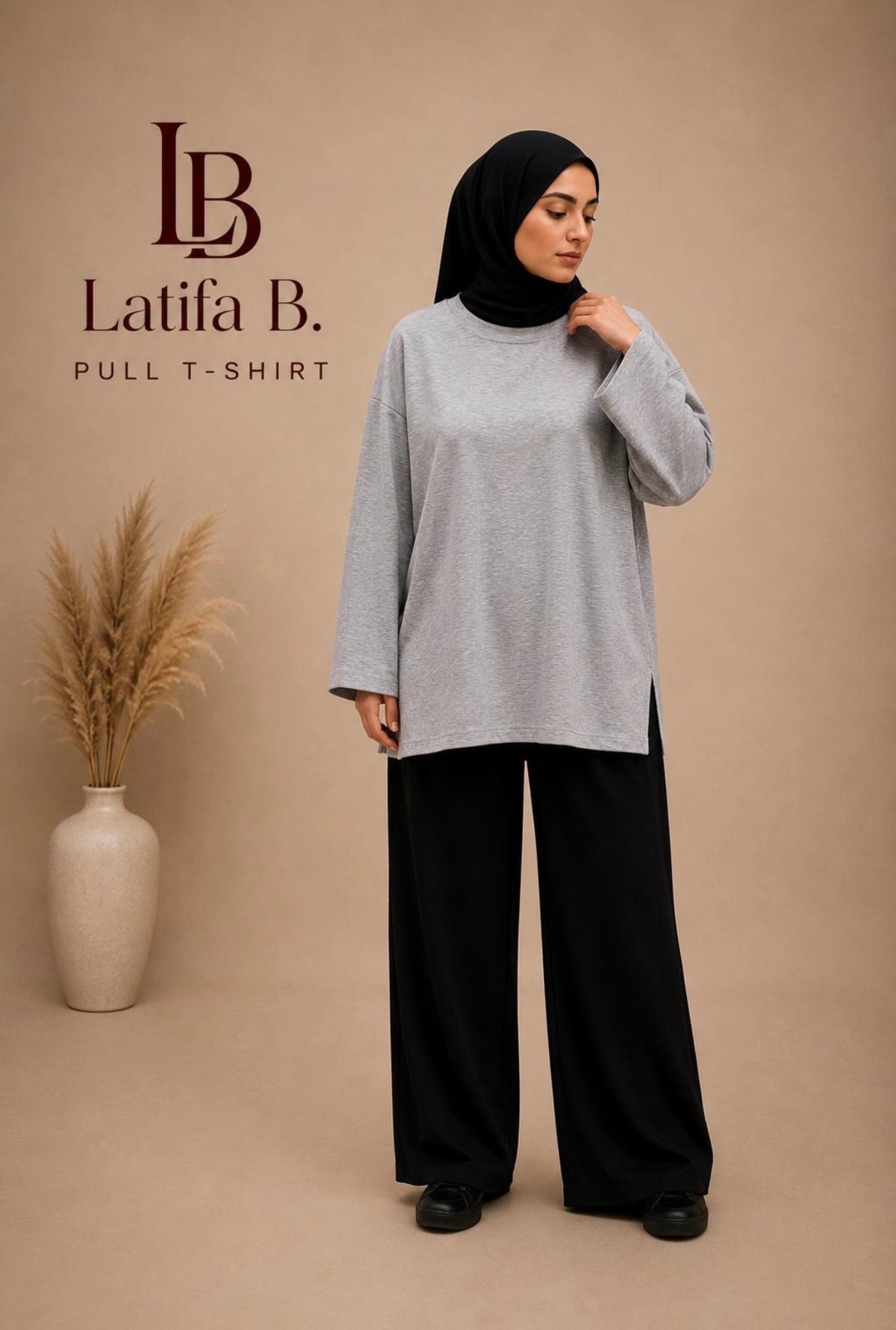 Pull t-shirt ample