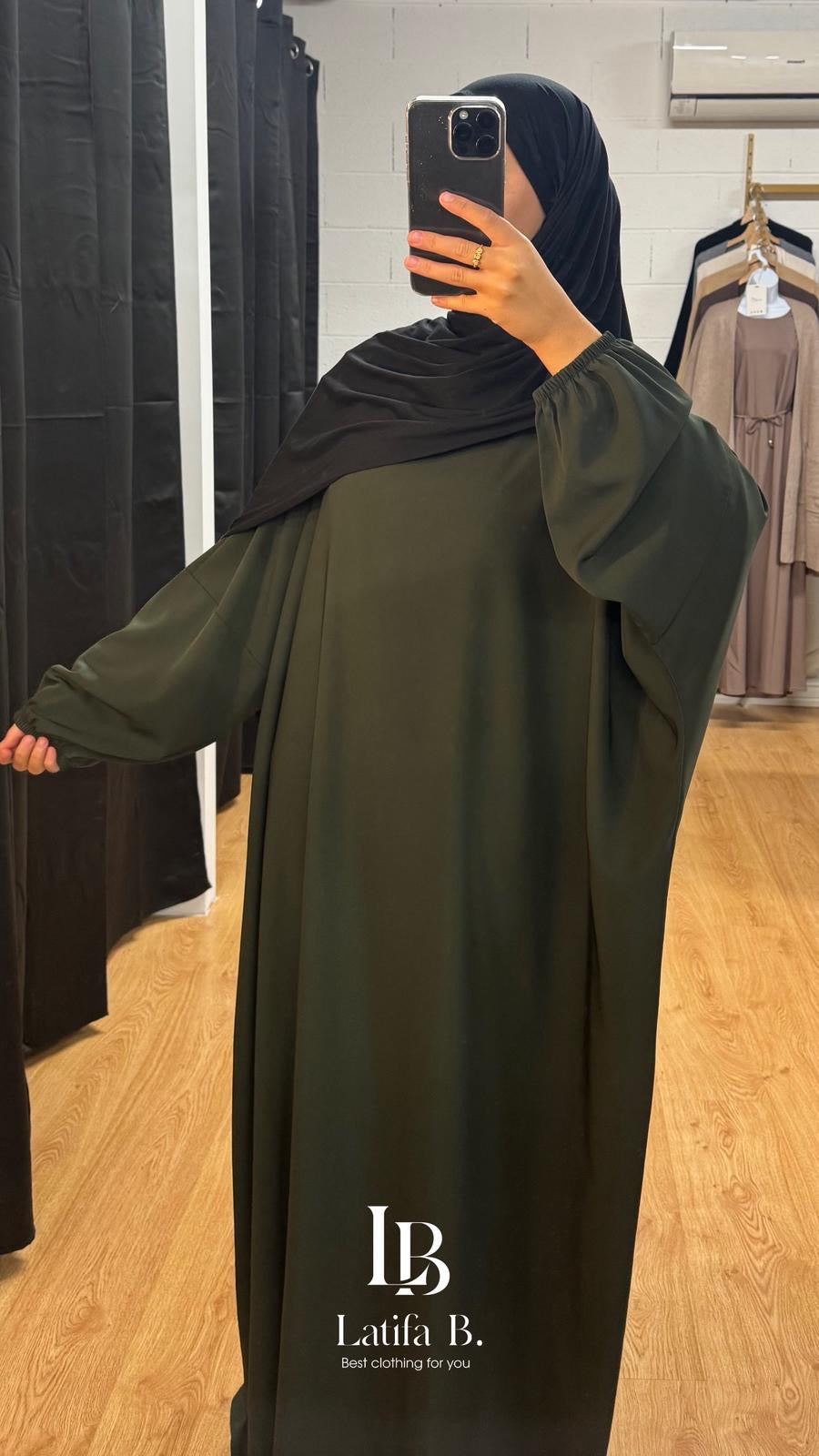 Abaya papillon nidha