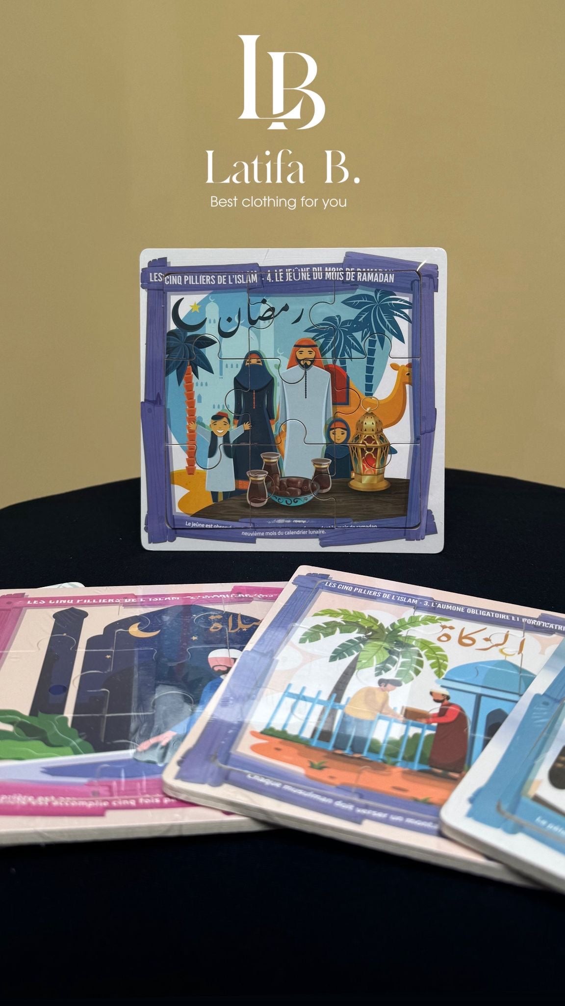 5 puzzles sur les 5 piliers
