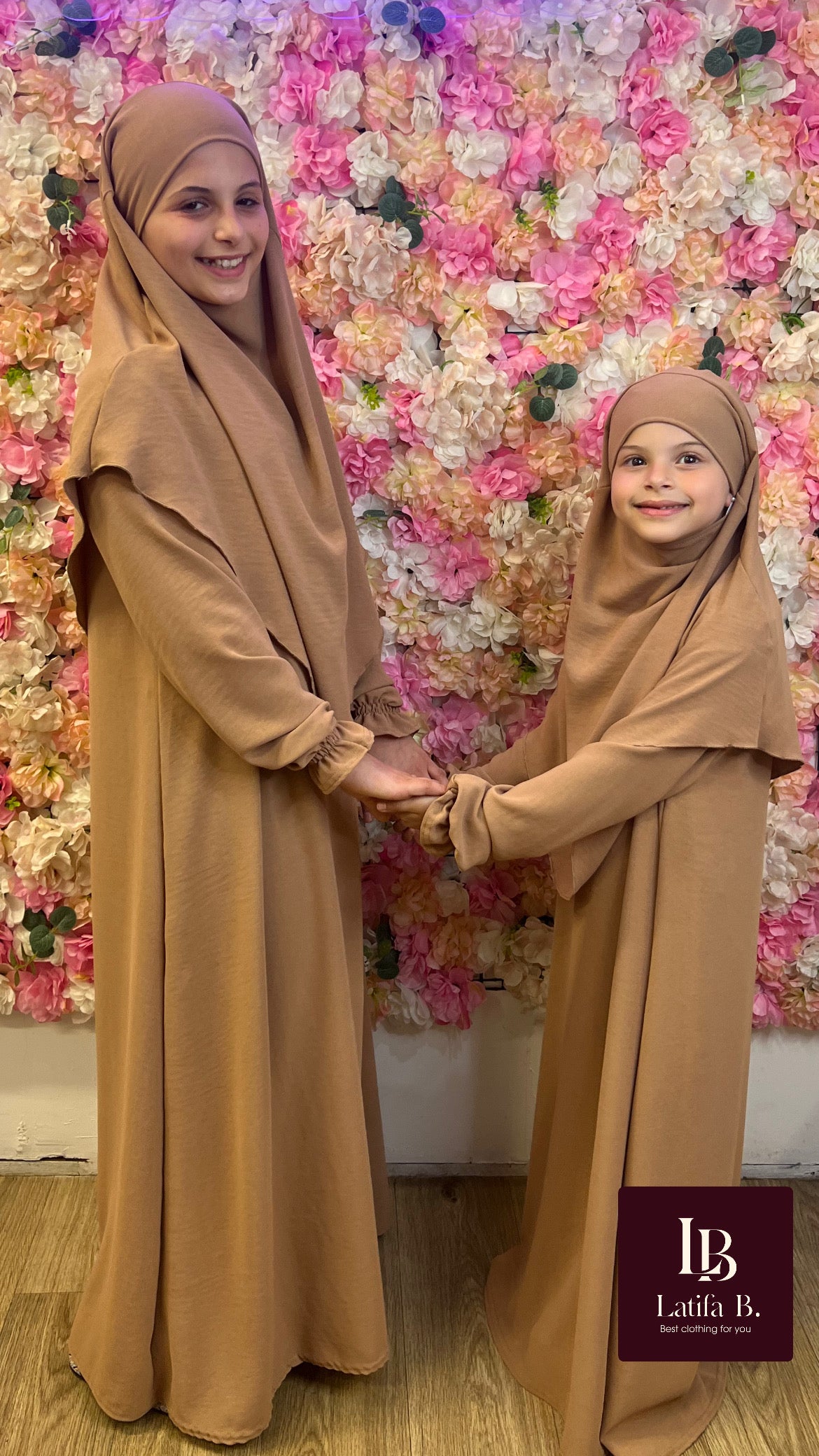 Ensemble Abaya / Khimar enfant
