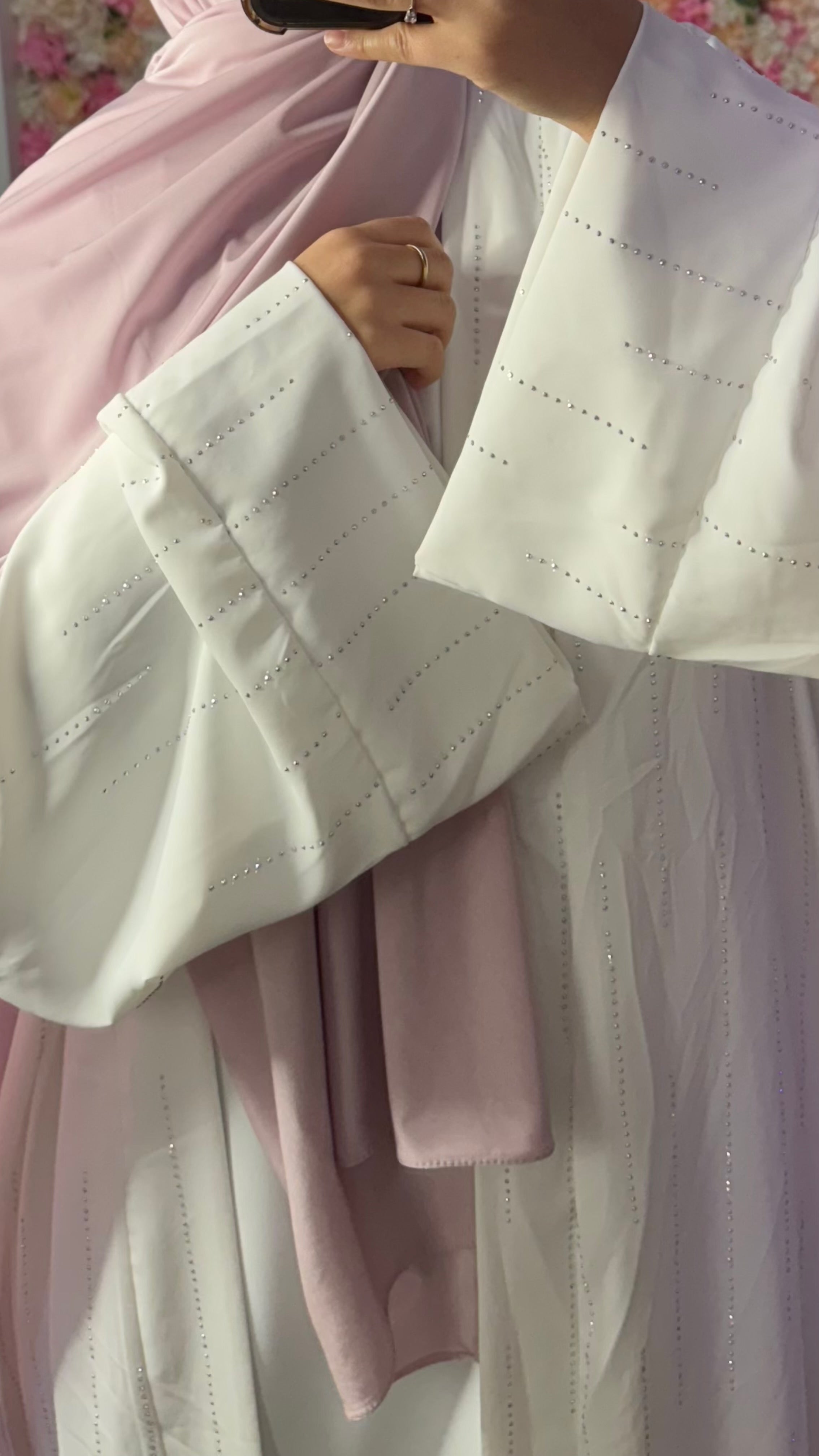 Ensemble kimono strass