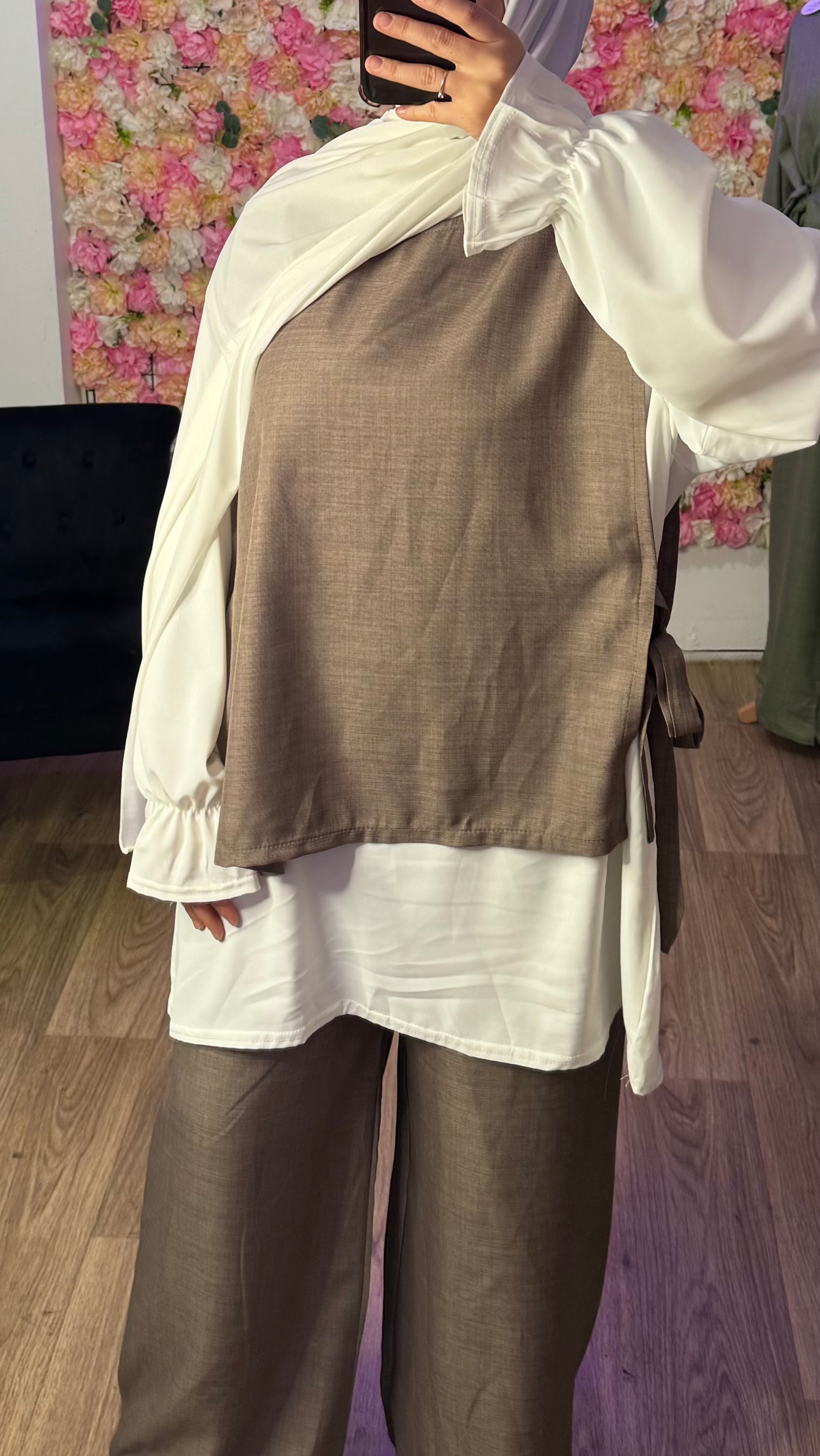 Ensemble tablier pantalon