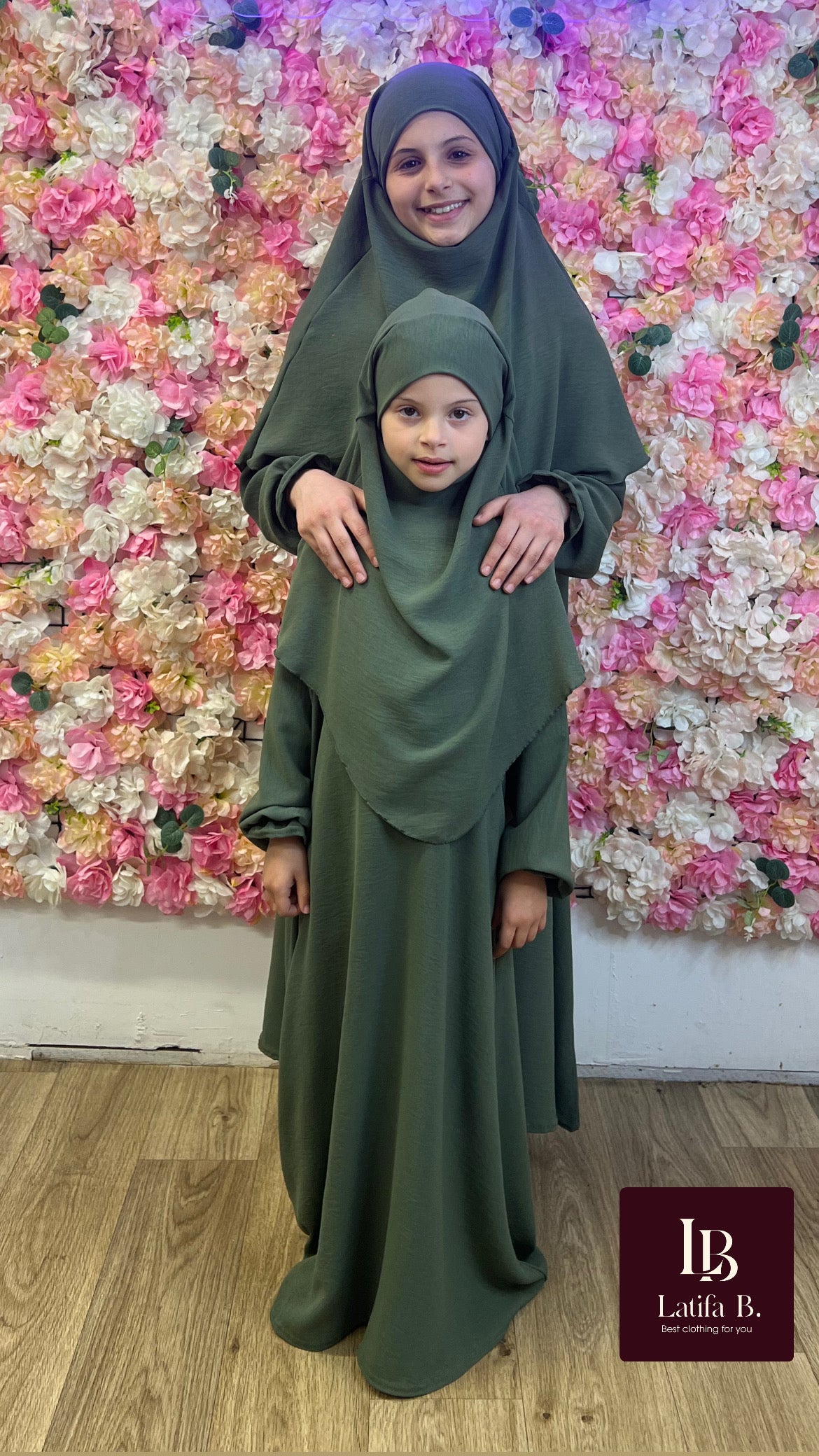 Ensemble Abaya / Khimar enfant