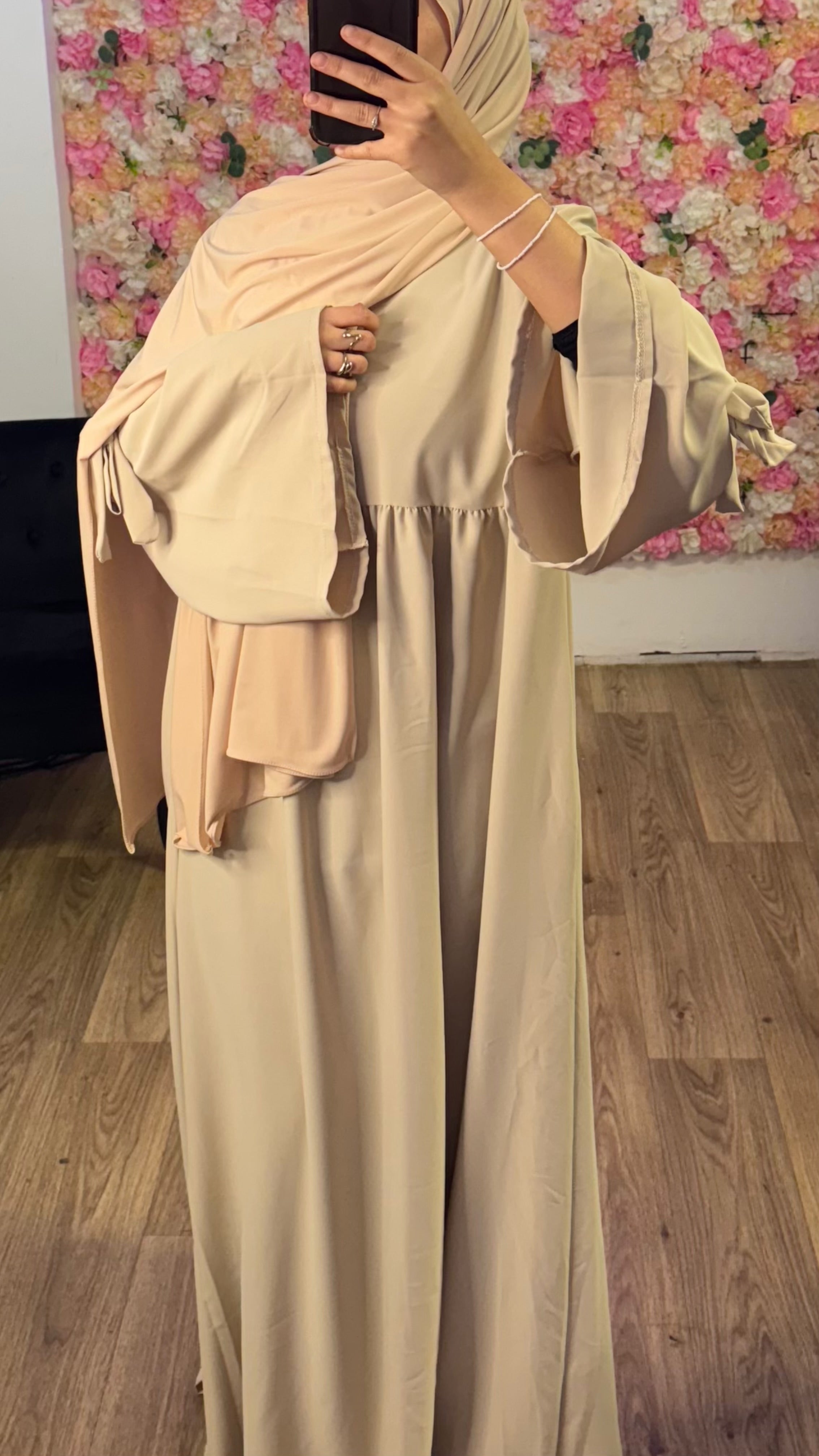 Robe évasée avec poches