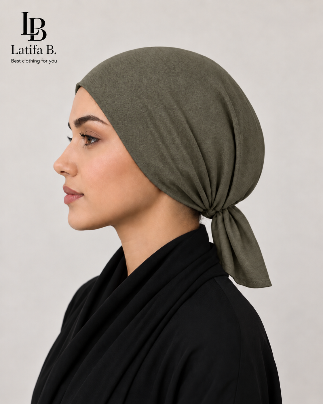 Bonnet Modal à Nouer – Sous Hijab