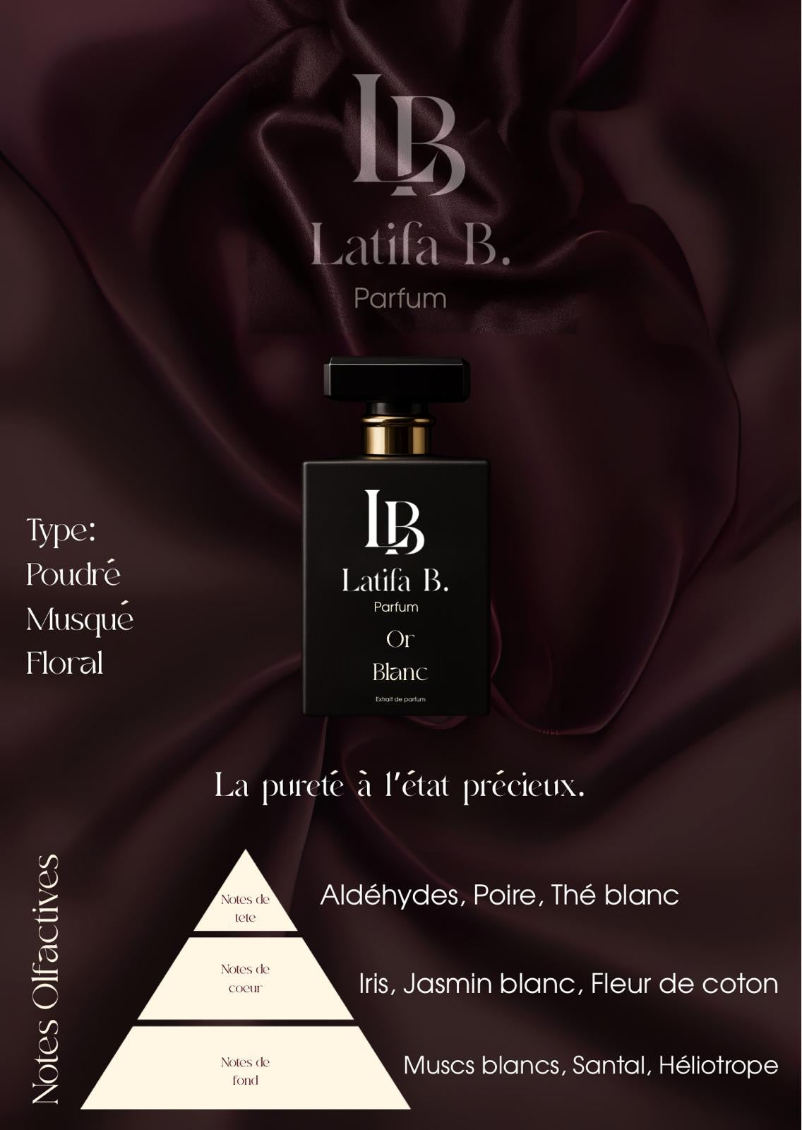 Parfum Or Blanc – Latifa B.