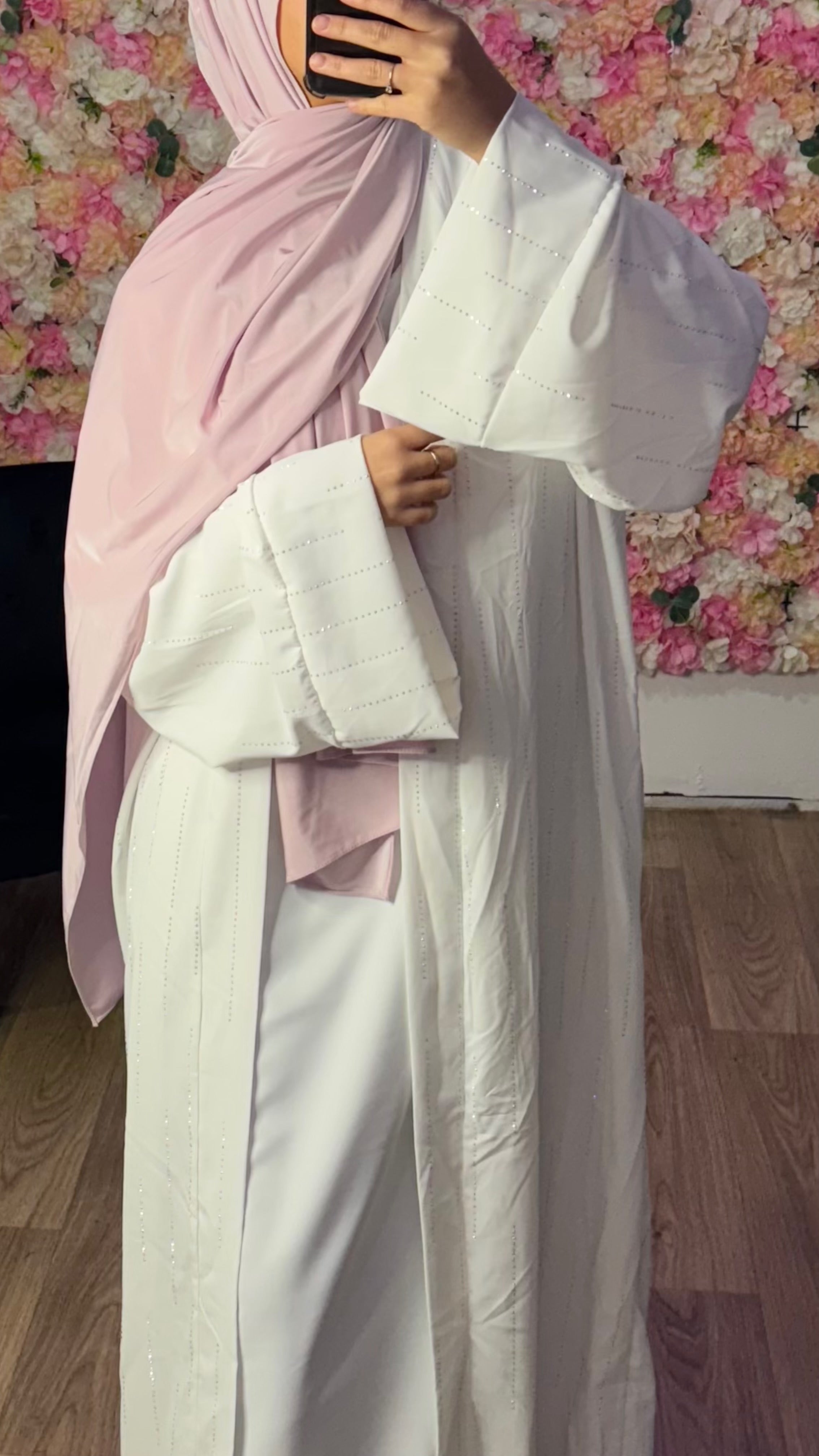 Ensemble kimono strass