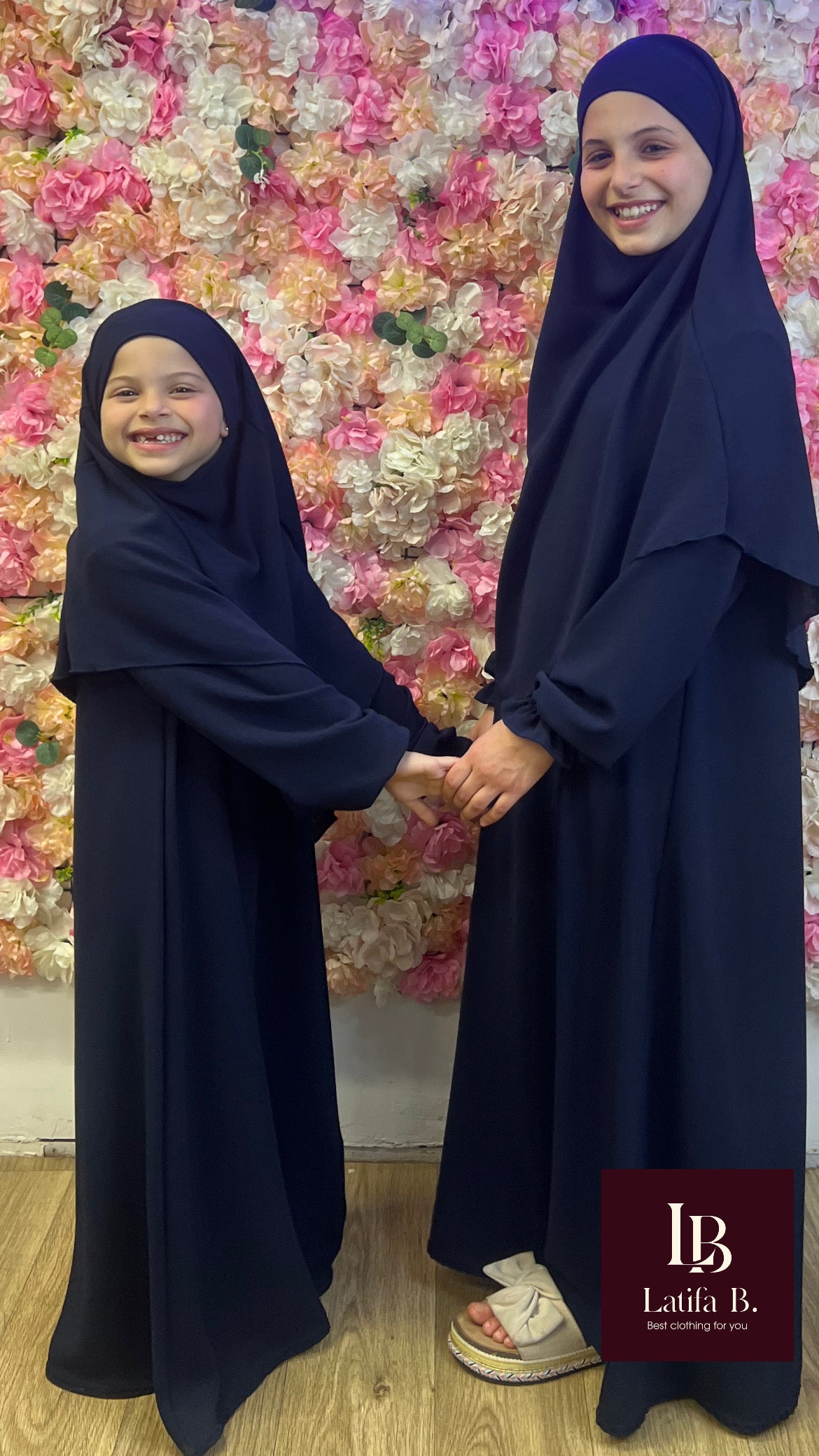 Ensemble Abaya / Khimar enfant