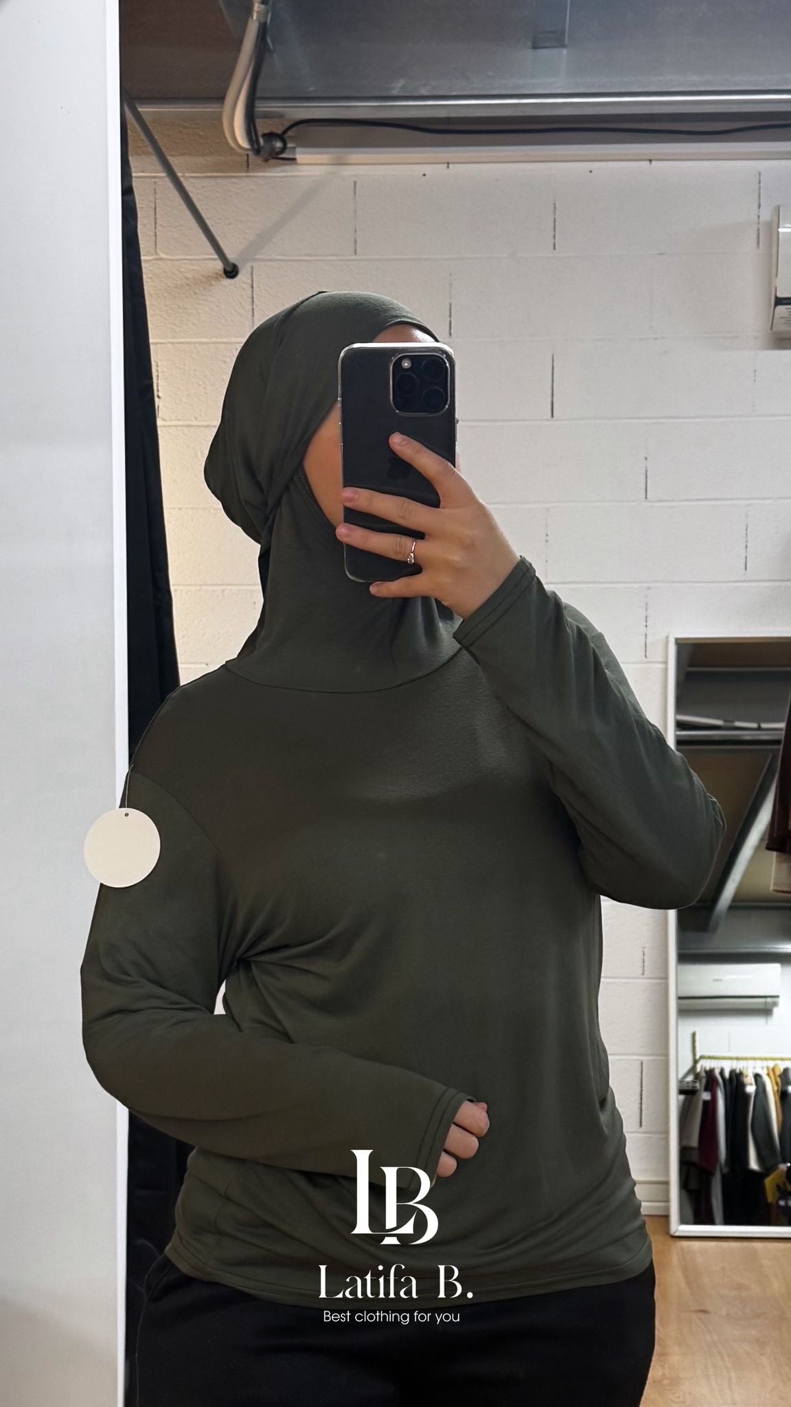 Sous Pull Avec Bonnet Intégré