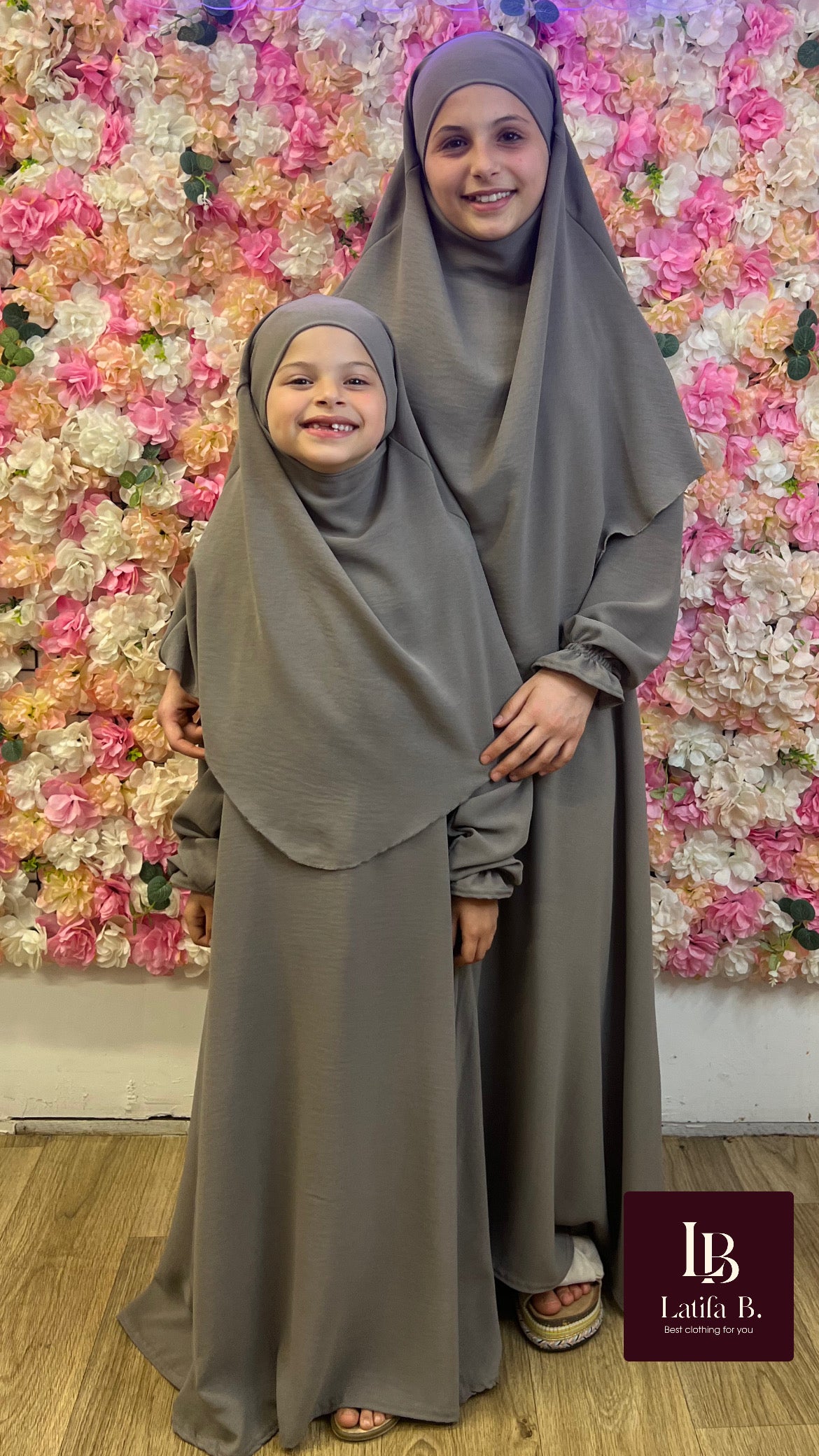 Ensemble Abaya / Khimar enfant