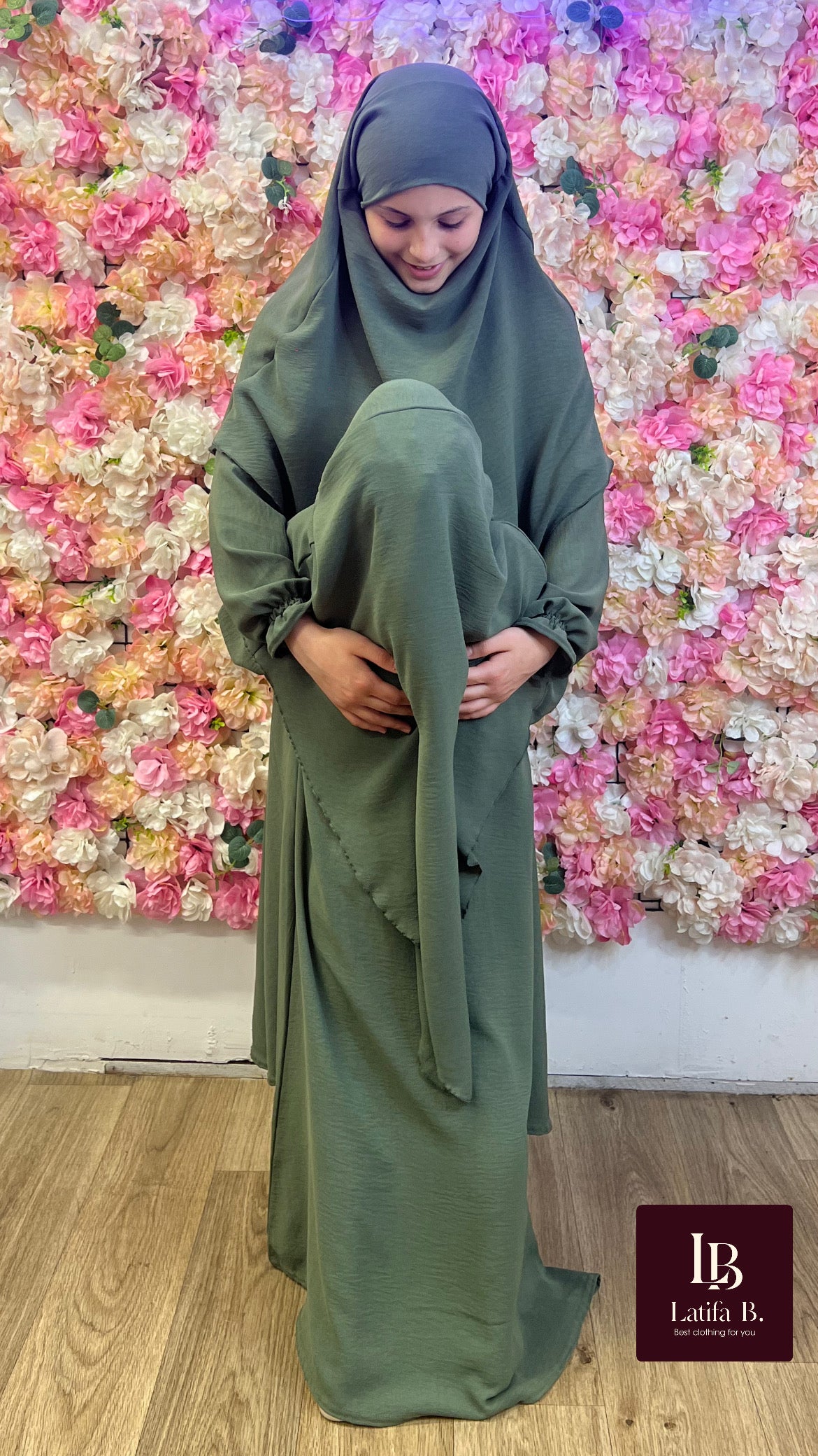 Ensemble Abaya / Khimar enfant