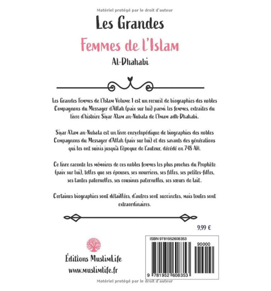 Les Grandes Femmes De L'Islam (Volume 1)
