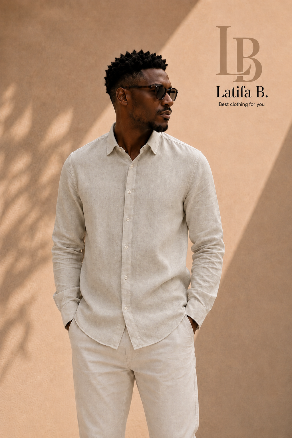 Chemise Homme Manches Longues en Lin