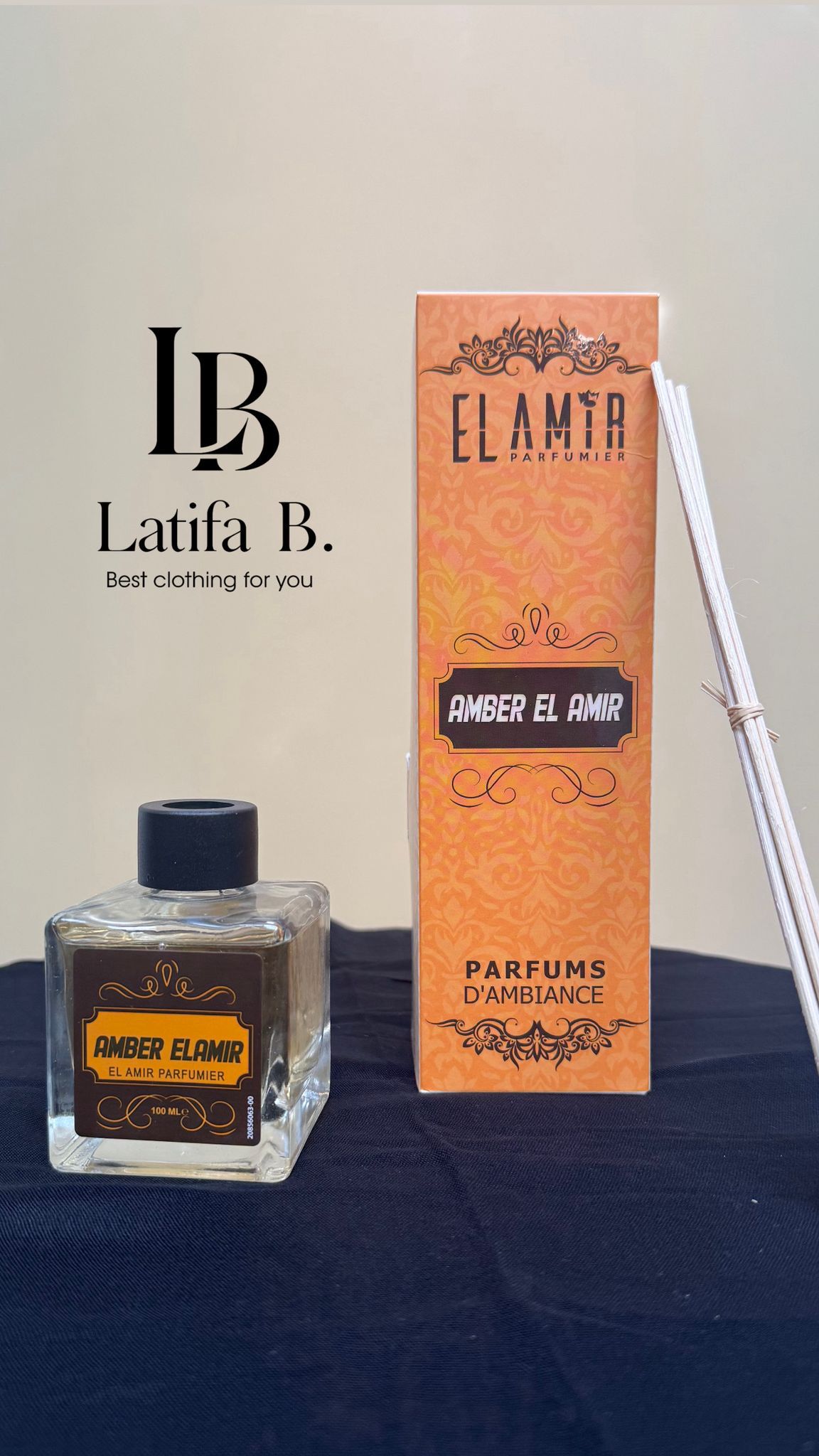 Parfum d’Ambiance – Amber El Amir