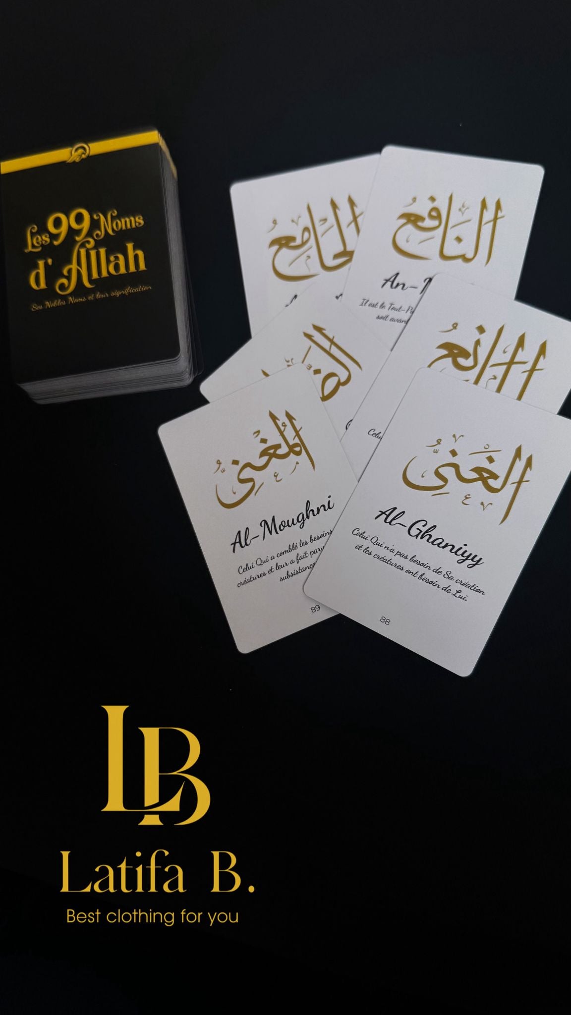 Cartes les 99 Noms d’Allah