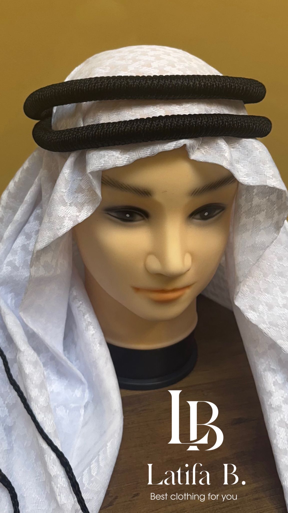 Cerceau pour maintien du Keffieh