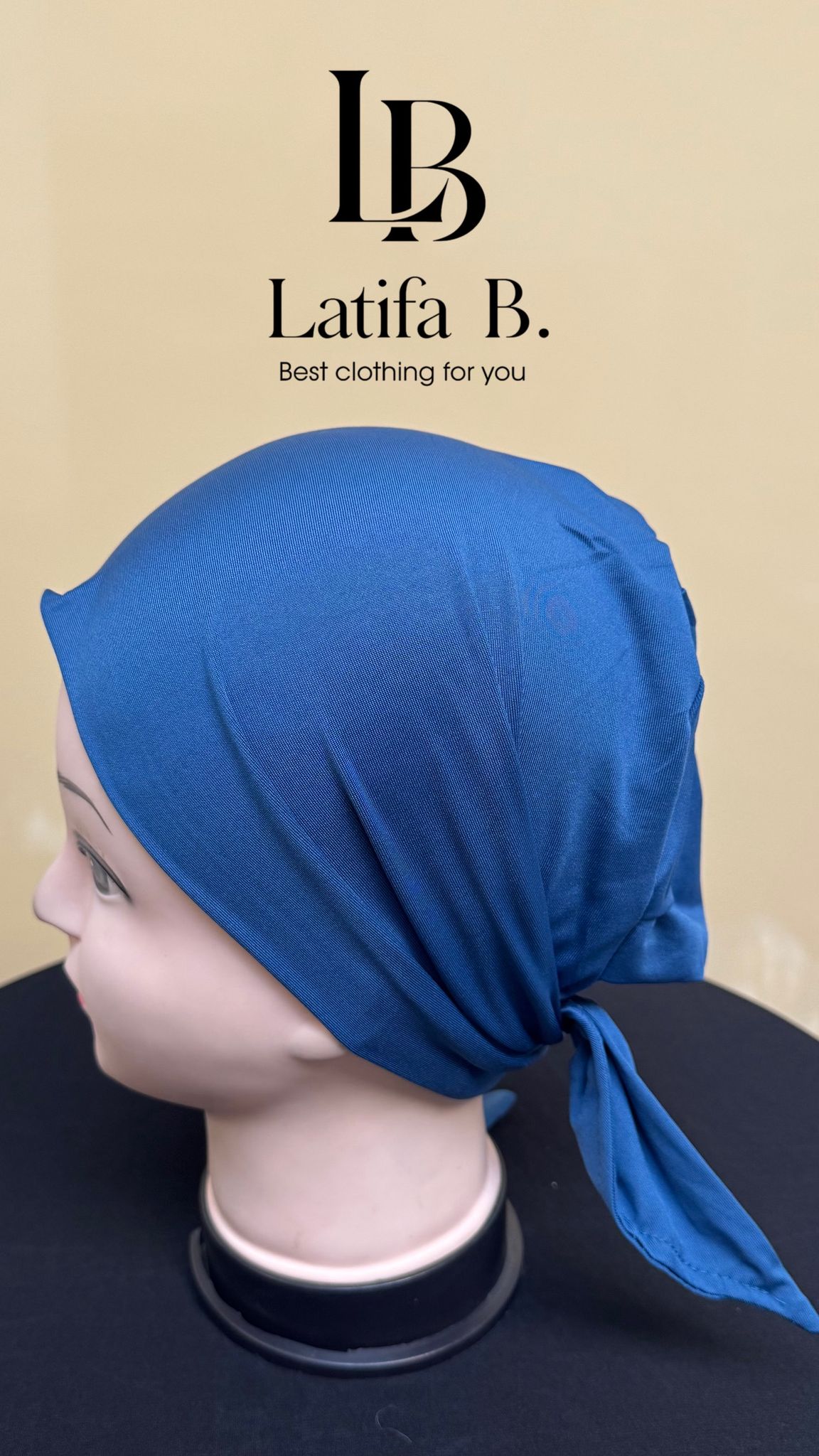 Maxi Bonnet à nouer en Lycra